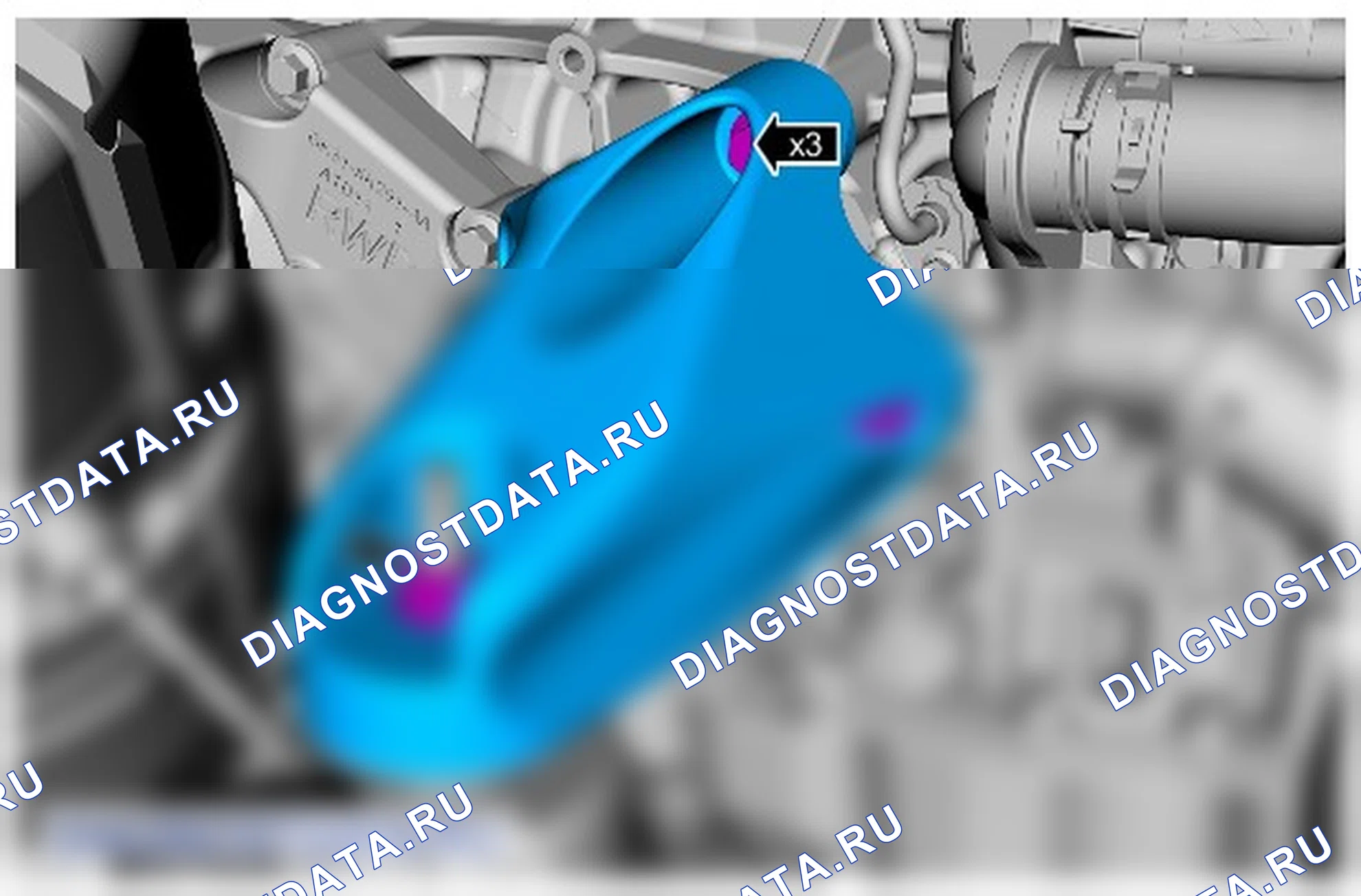 Как снять и установить головку цилиндров. Ford Transit VIII