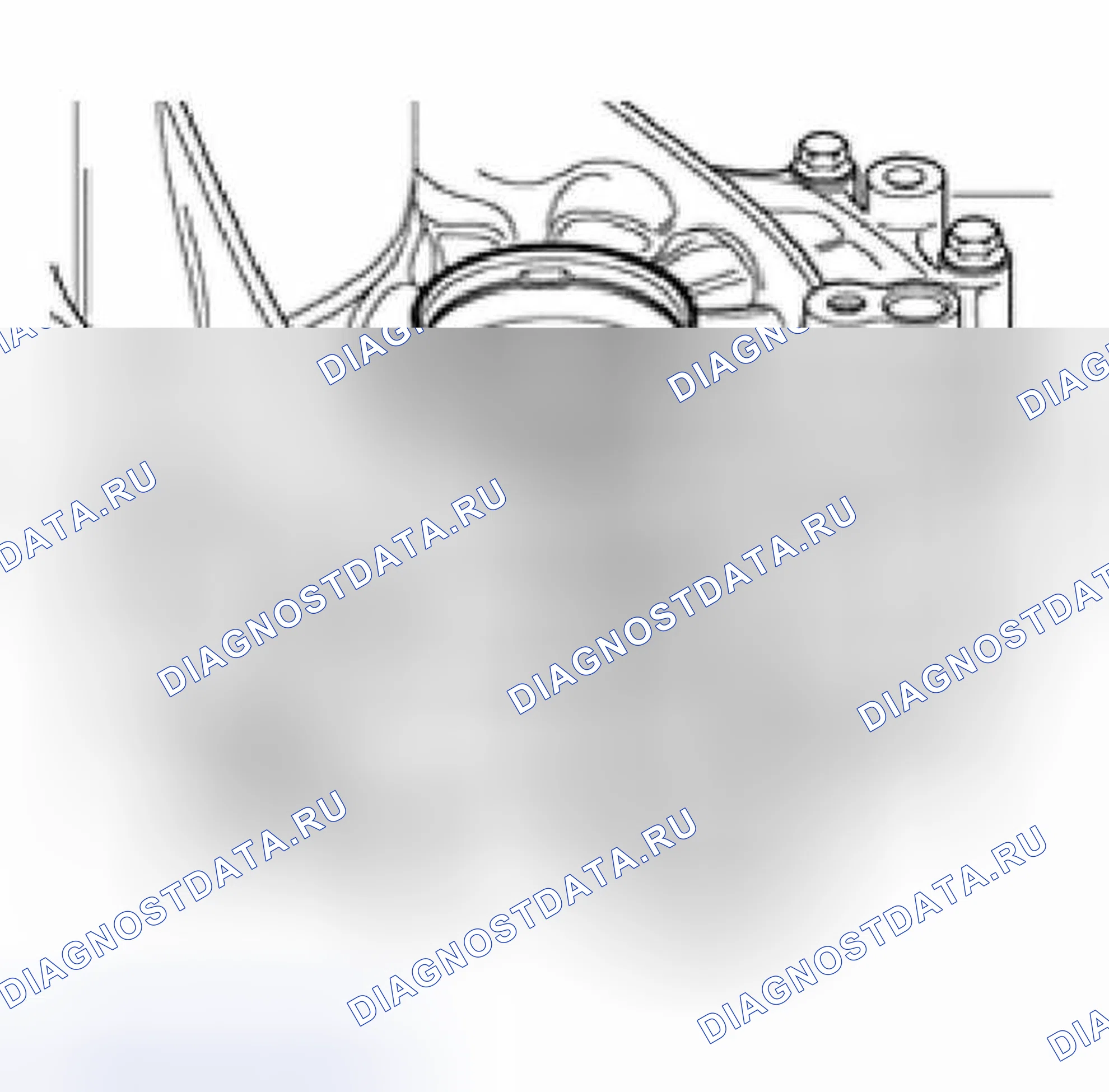 Рис. 119: Втулка pry out с отверткой. Volkswagen Golf Mk4