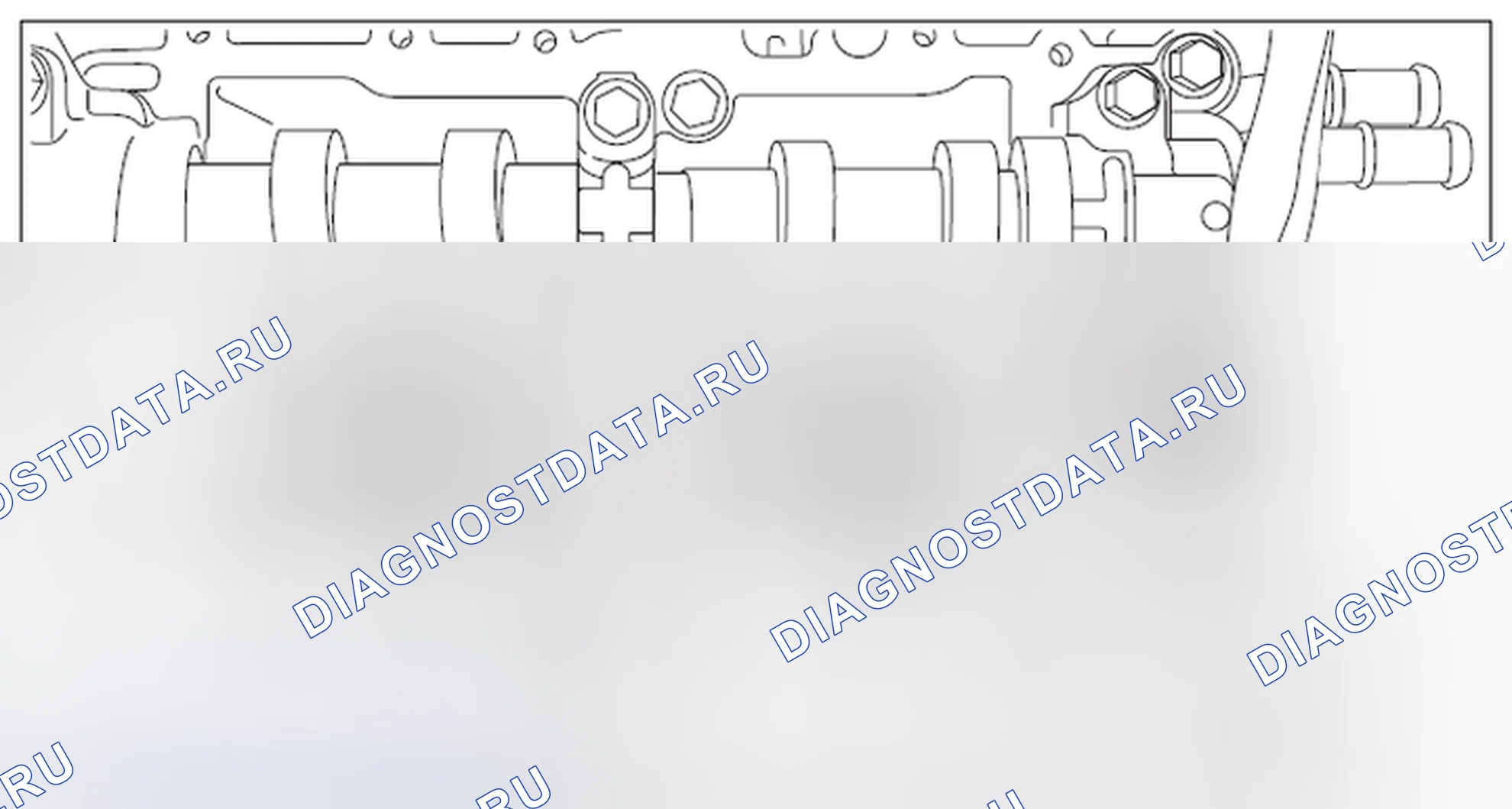 Рис. 258: ОПОРА КУЛАЧКОВАЯ ЛЕВАЯ. Subaru Outback BR рестайлинг