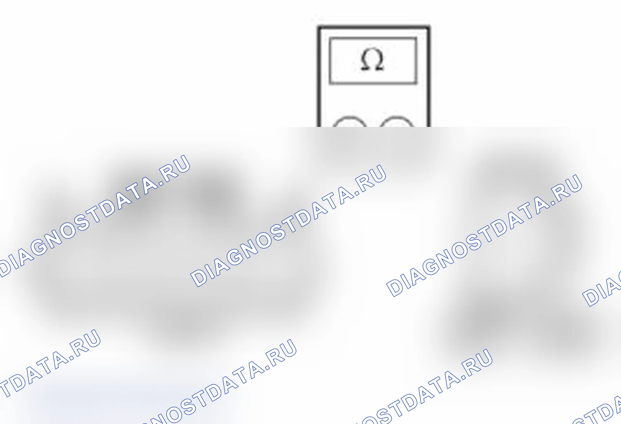 Рис. 19: диагностический тест B: расшифровка кода ошибки B1B44:14, B1B46:14, B1B48:14 ИЛИ B1B50:14. Mercury Mariner II рестайлинг