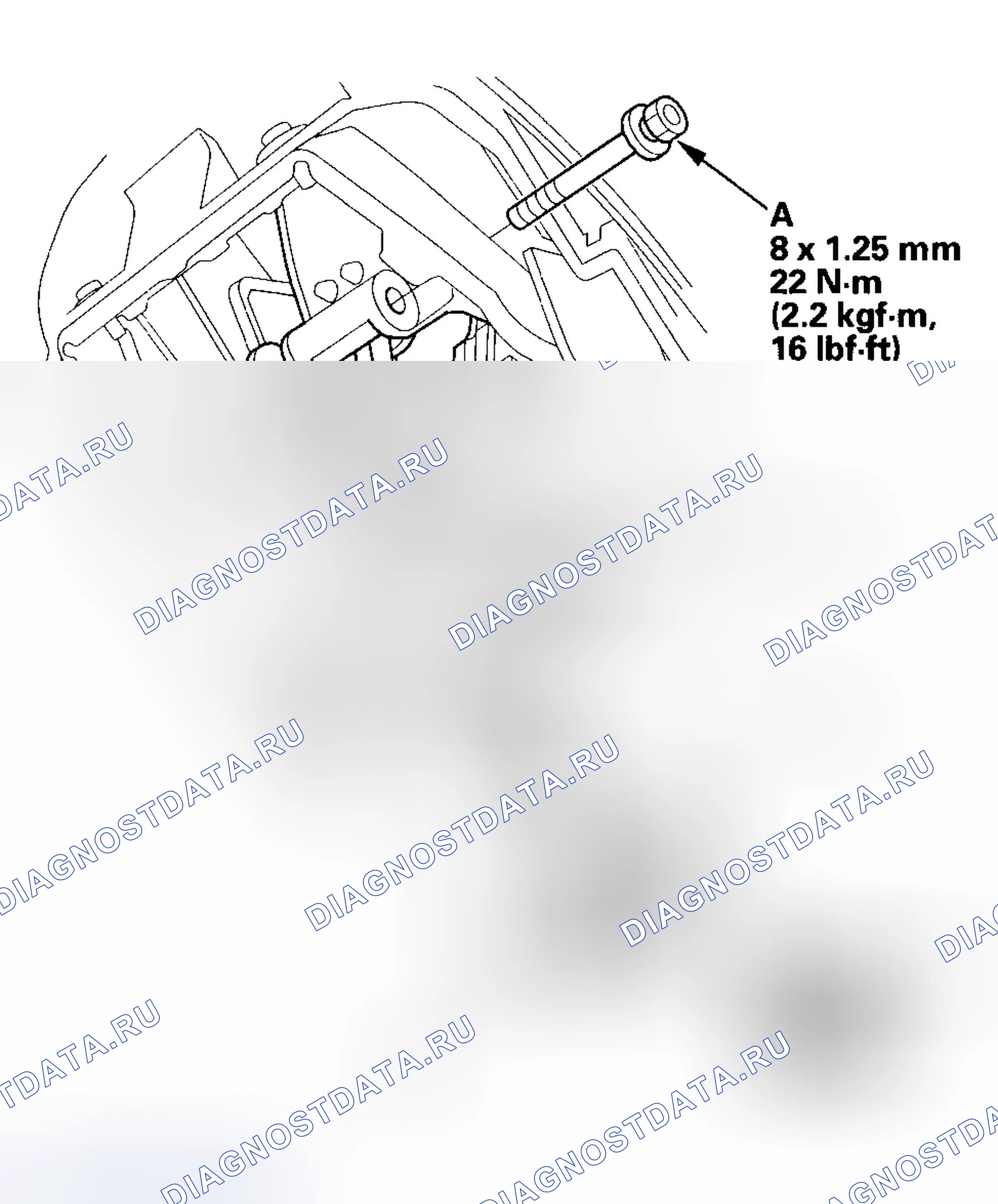 Рис. 391: Установка рычага переключения передач. Honda Element YH2