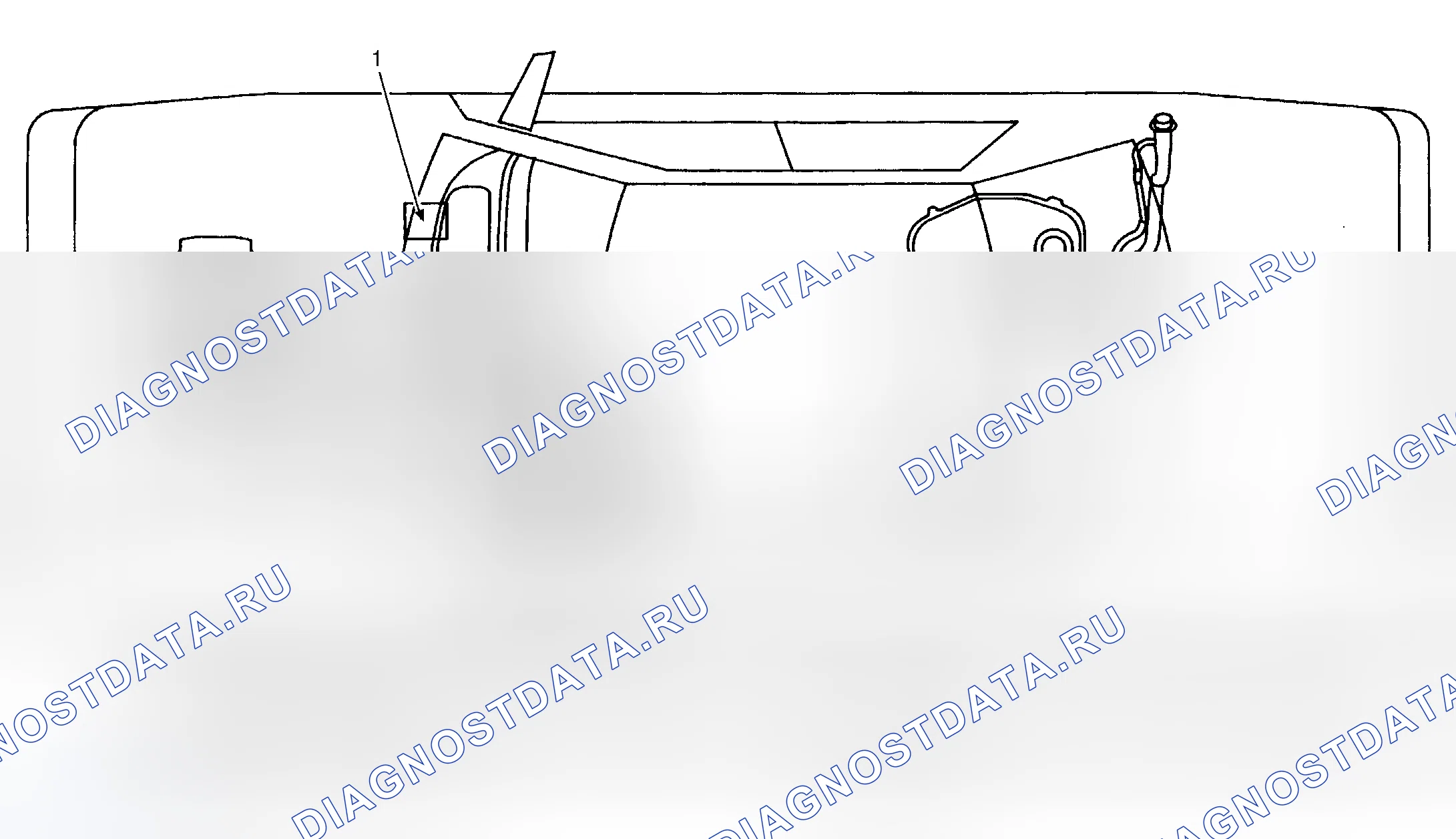 Рис. 1: Расположение компонентов (1 из 4). Subaru Impreza GC/GF