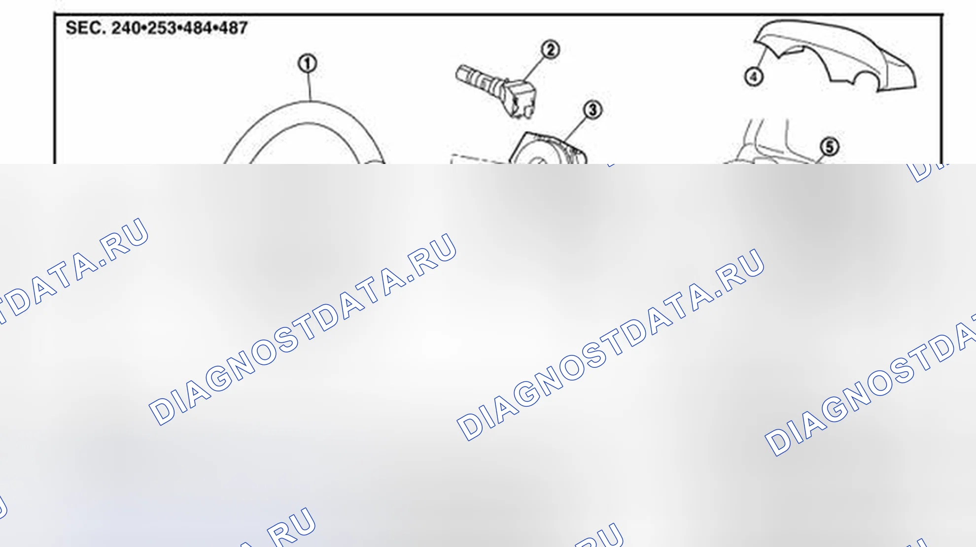 Рис. 4: Демонтаж и монтаж. Nissan Pathfinder III рестайлинг