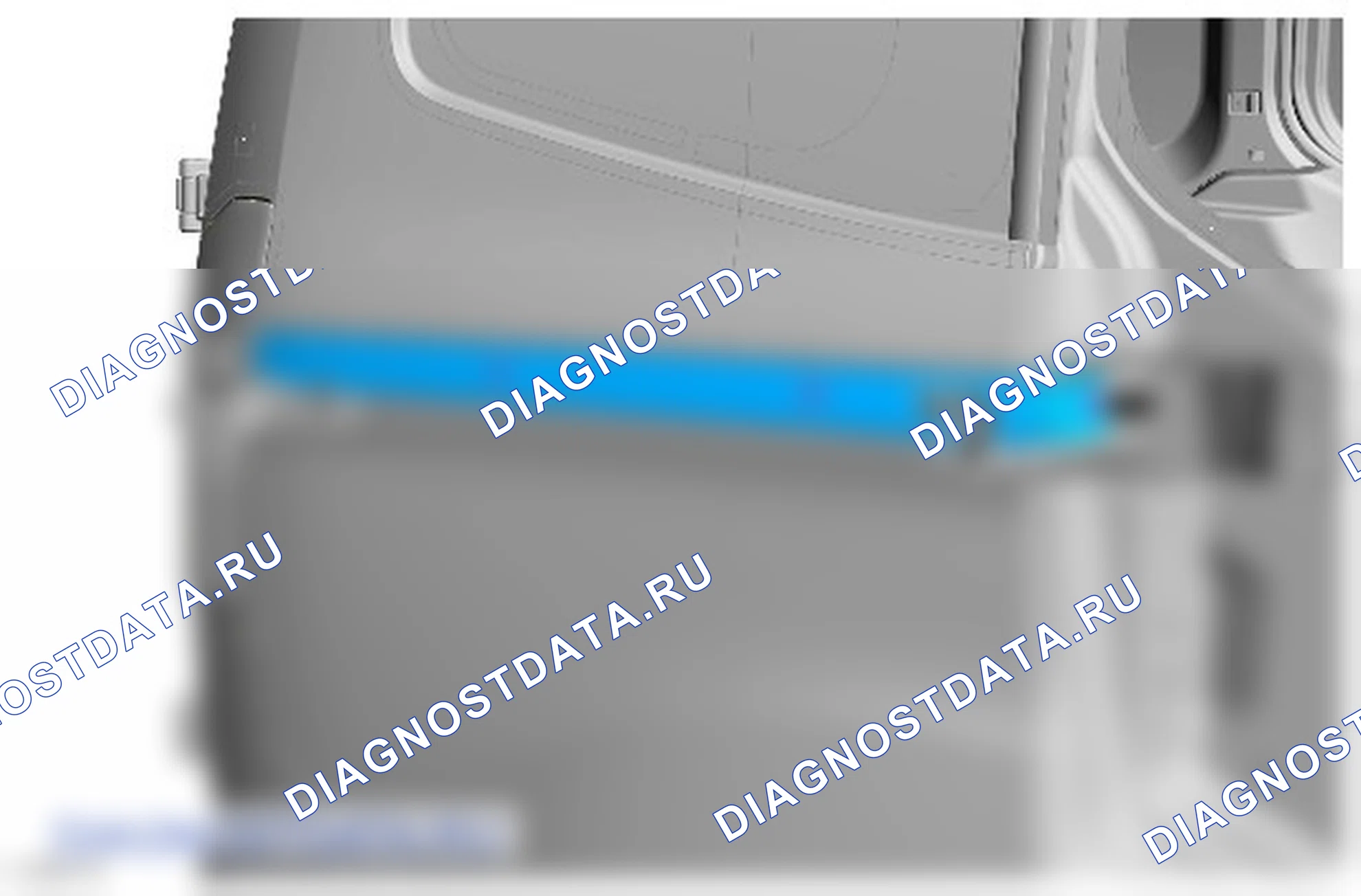 Как снять и установить узел центрального ролика сдвижной двери. Ford Tourneo Courier I