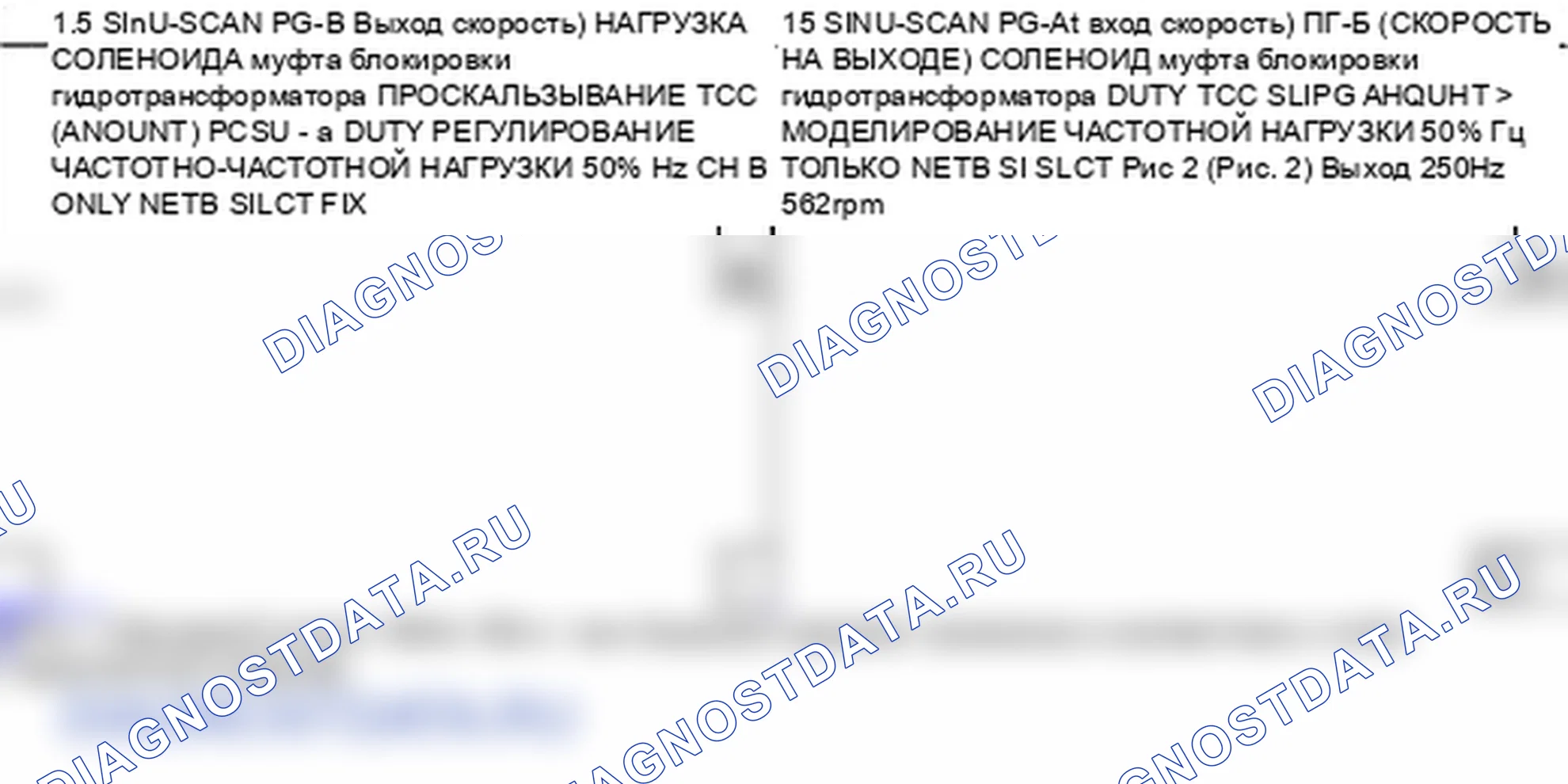 P0722: Цепь датчика выходной скорости A / T (PG-B) - разомкнутая или короткая (GND). Hyundai Accent LC
