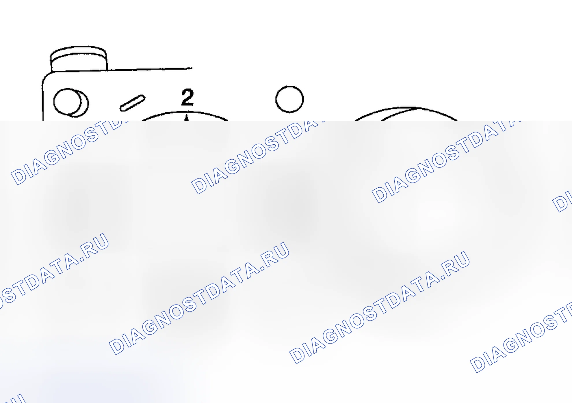 Рис. 3319: Коническое отверстие цилиндра. Ford Pickup F250 Super Duty I