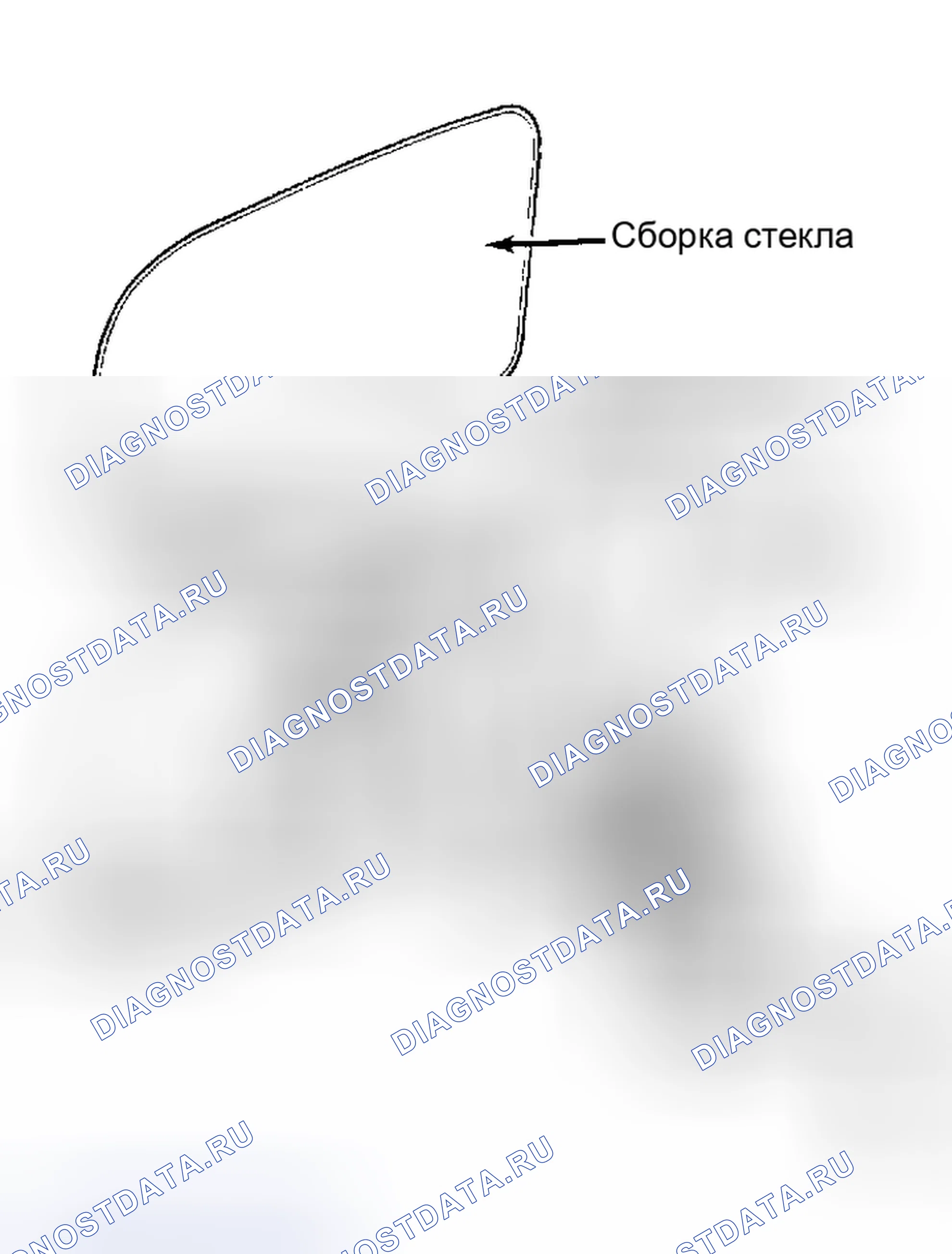 Рис. 4: Сборка силового зеркала Fiero. Pontiac Sunbird II