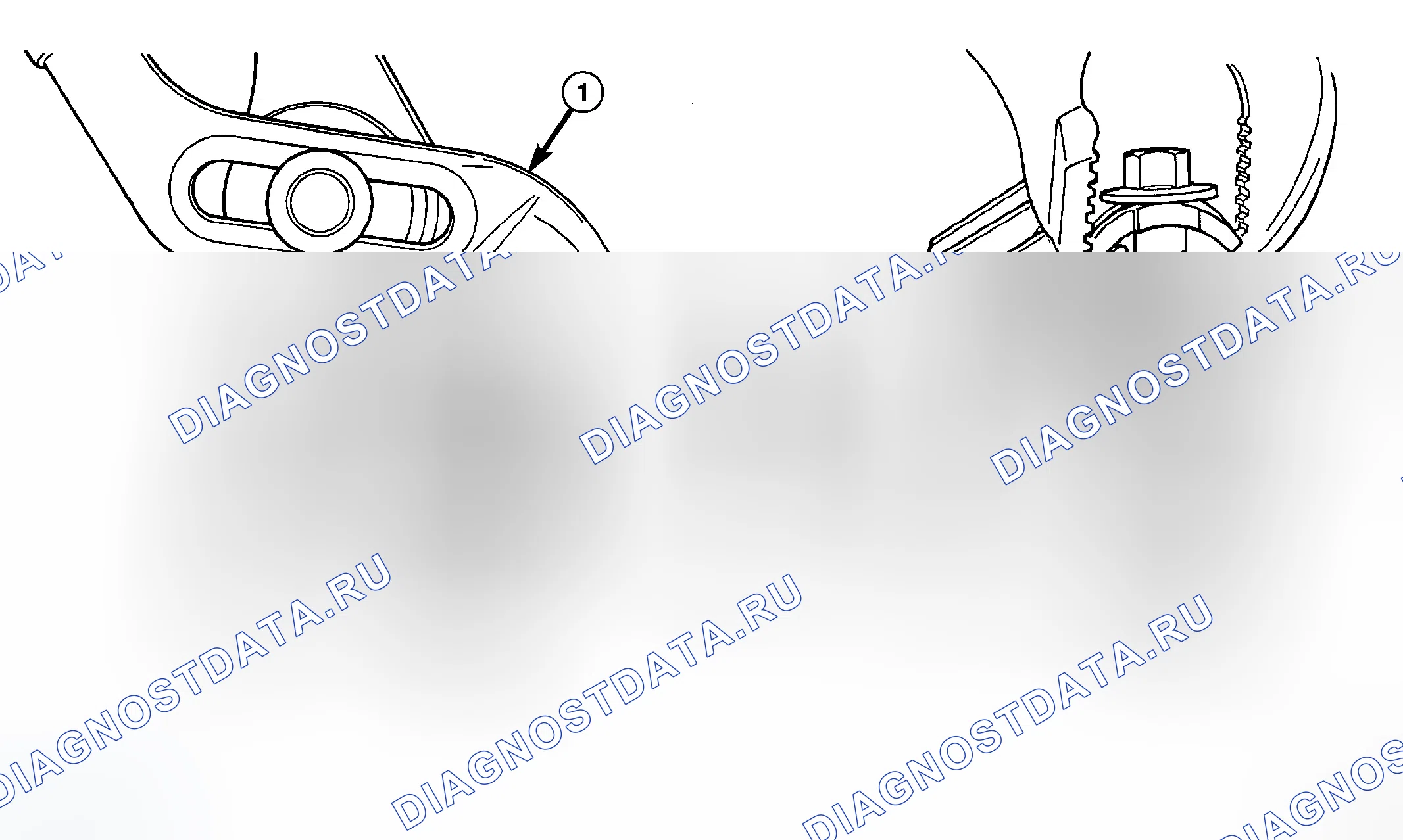 Рис. 213: РАЗБОРКА КОРОМЫСЛА И ВАЛА. Chrysler Pacifica CS