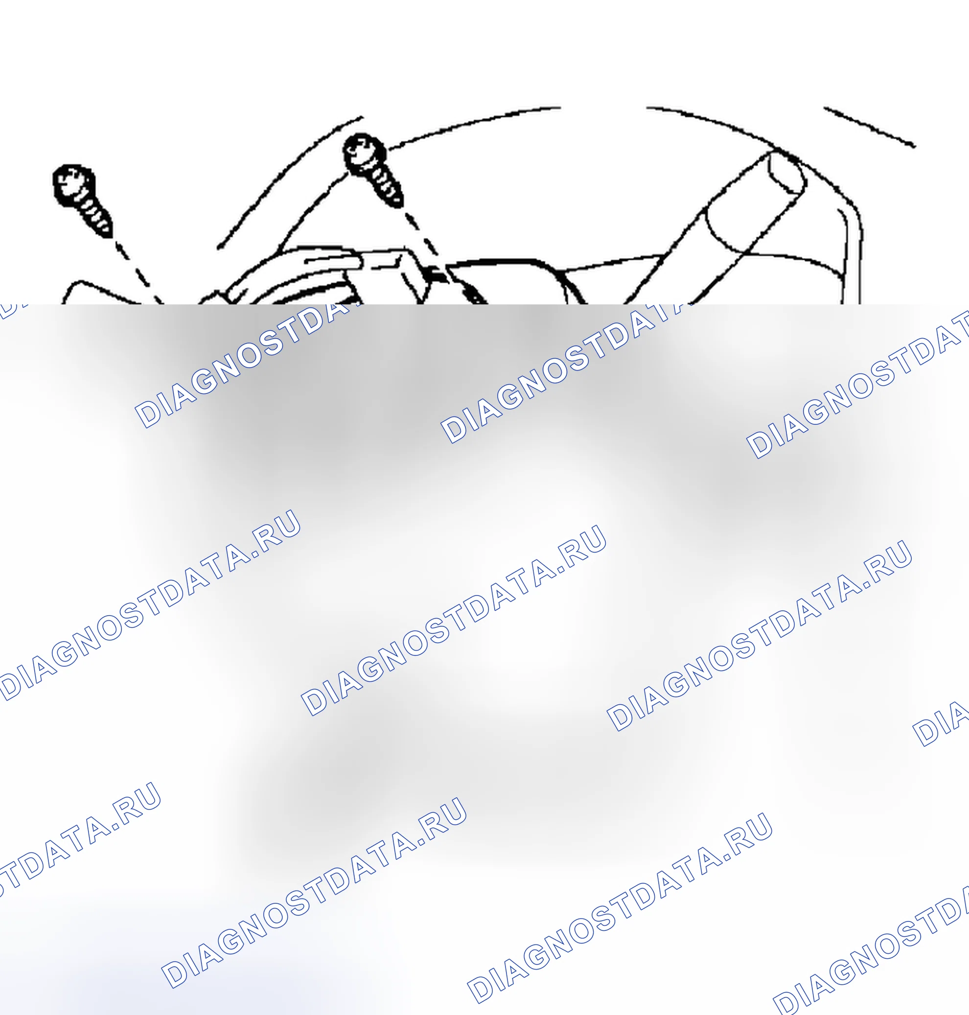 Рис. 421: ЗАМЕНА. Honda Accord VI