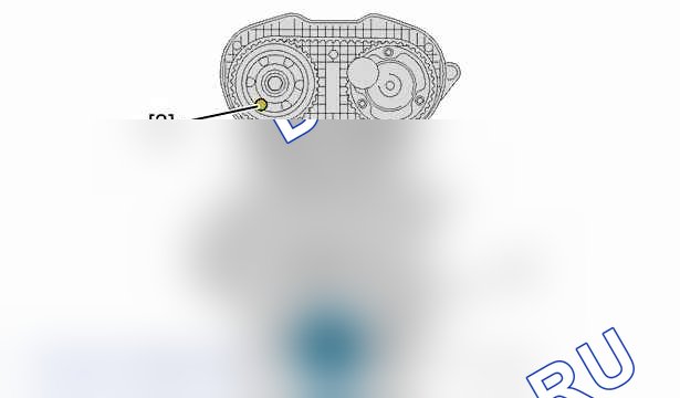 Снятие - установка: ремень ГРМ — b1ek1tbd. Citroen C8 I