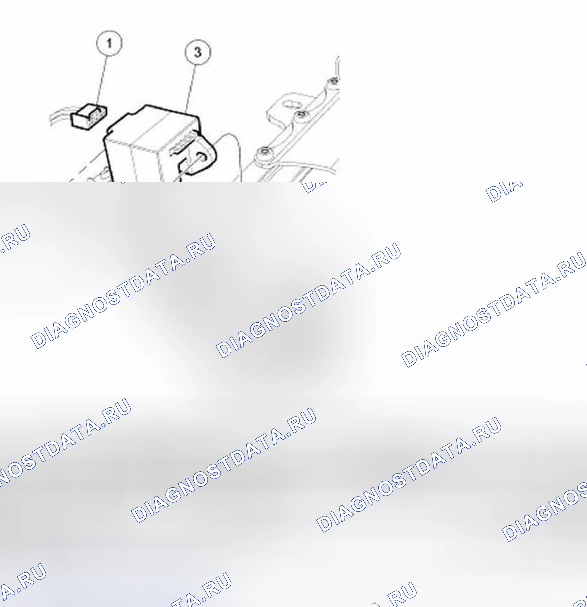 Рис. 74: Датчик поворота рулевого колеса. Hyundai ix25 II