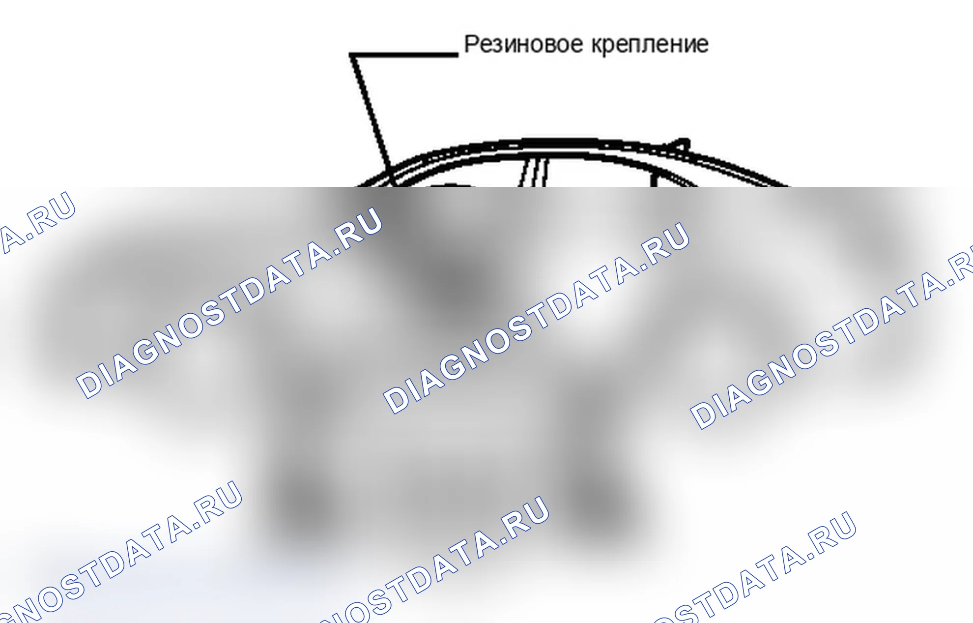 Рис. 45: МЕСТА ПОДЪЕМА И ПОДДЕРЖКИ ТРАНСПОРТНОГО СРЕДСТВА. Lexus IS F I