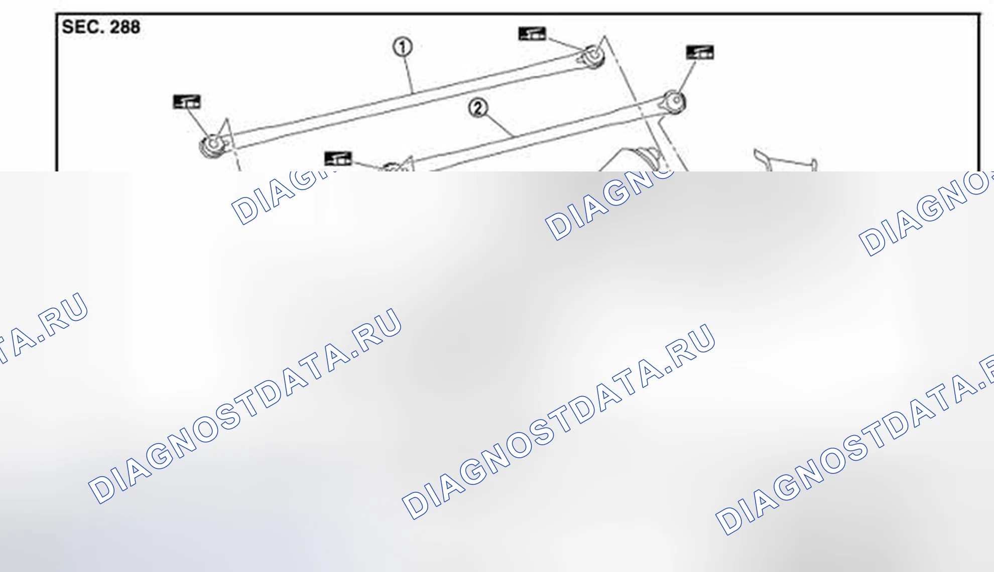 Рис. 16: ВИД ПРИ РАЗБОРКЕ. Nissan Quest IV