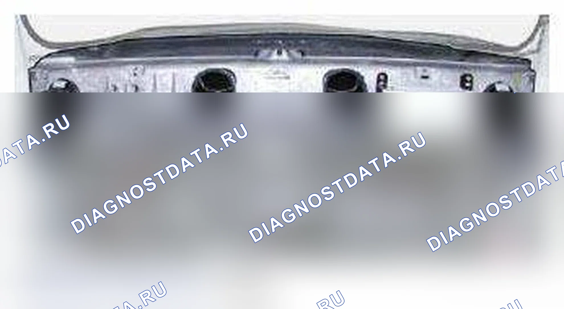 Рис. 261: Приборная панель Cross Car Beam. MINI Cooper I