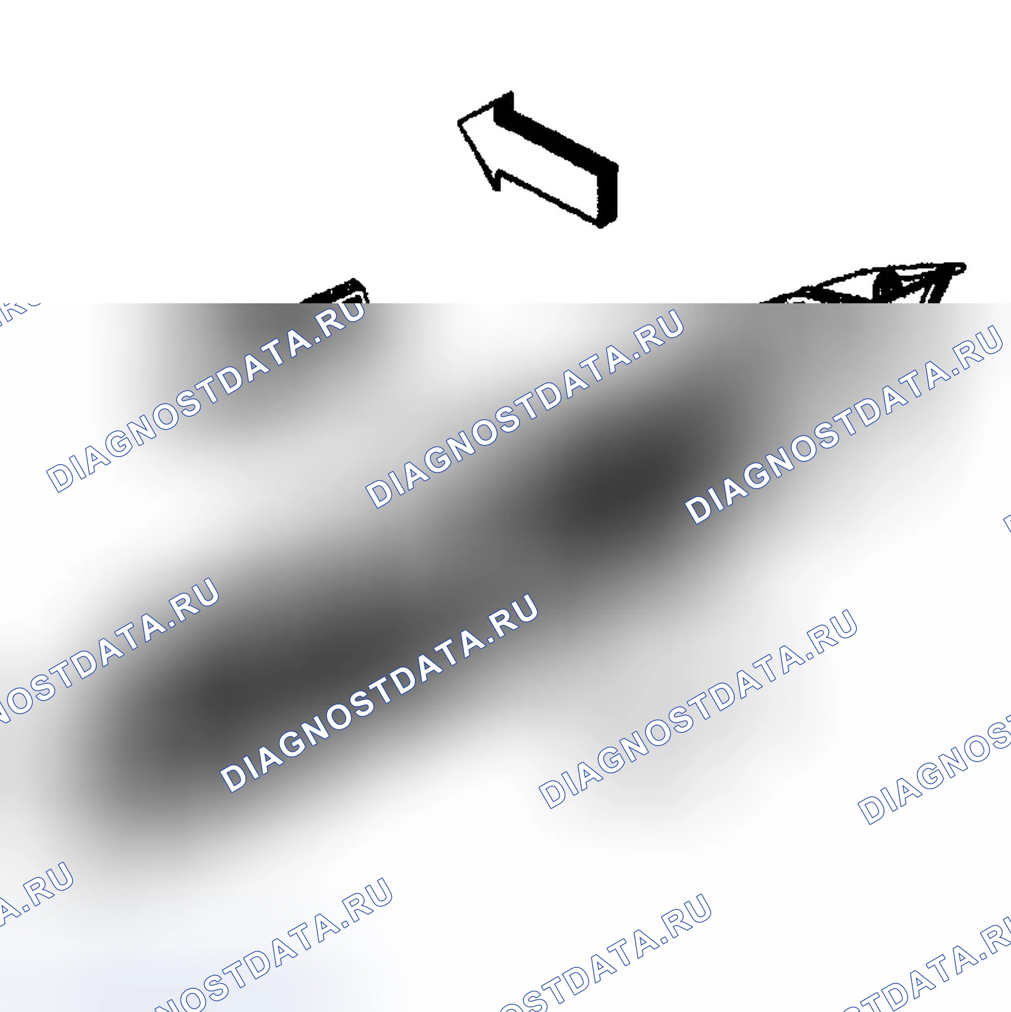 Рис. 1: Порядок демонтажа. Chevrolet TrailBlazer I