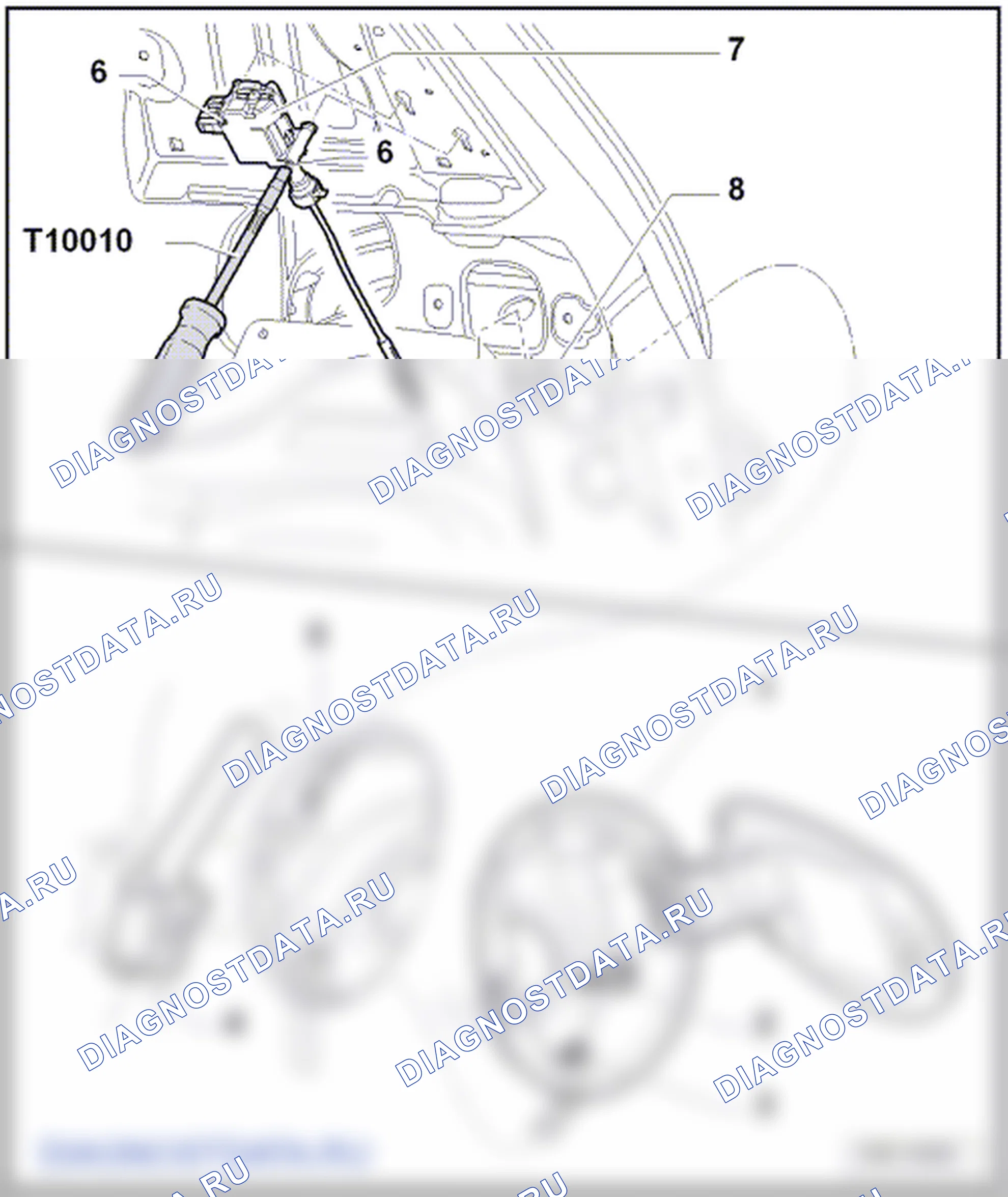Узел люка заливной горловины топливного бака. Volkswagen Golf Mk5