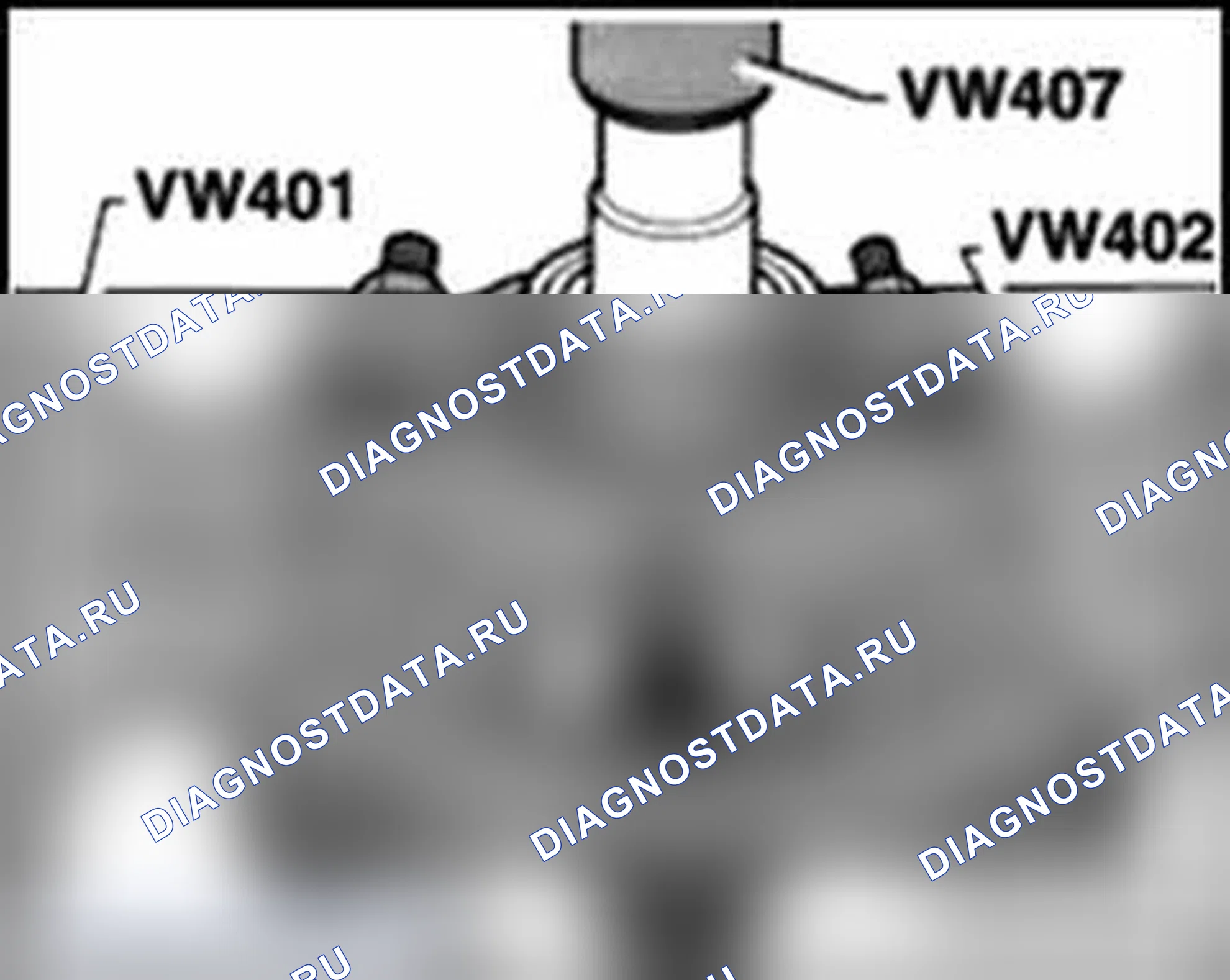 Рис. 234: Отжимная 5-я передача и синхронизированная ступица заднего хода. Audi A4 B6