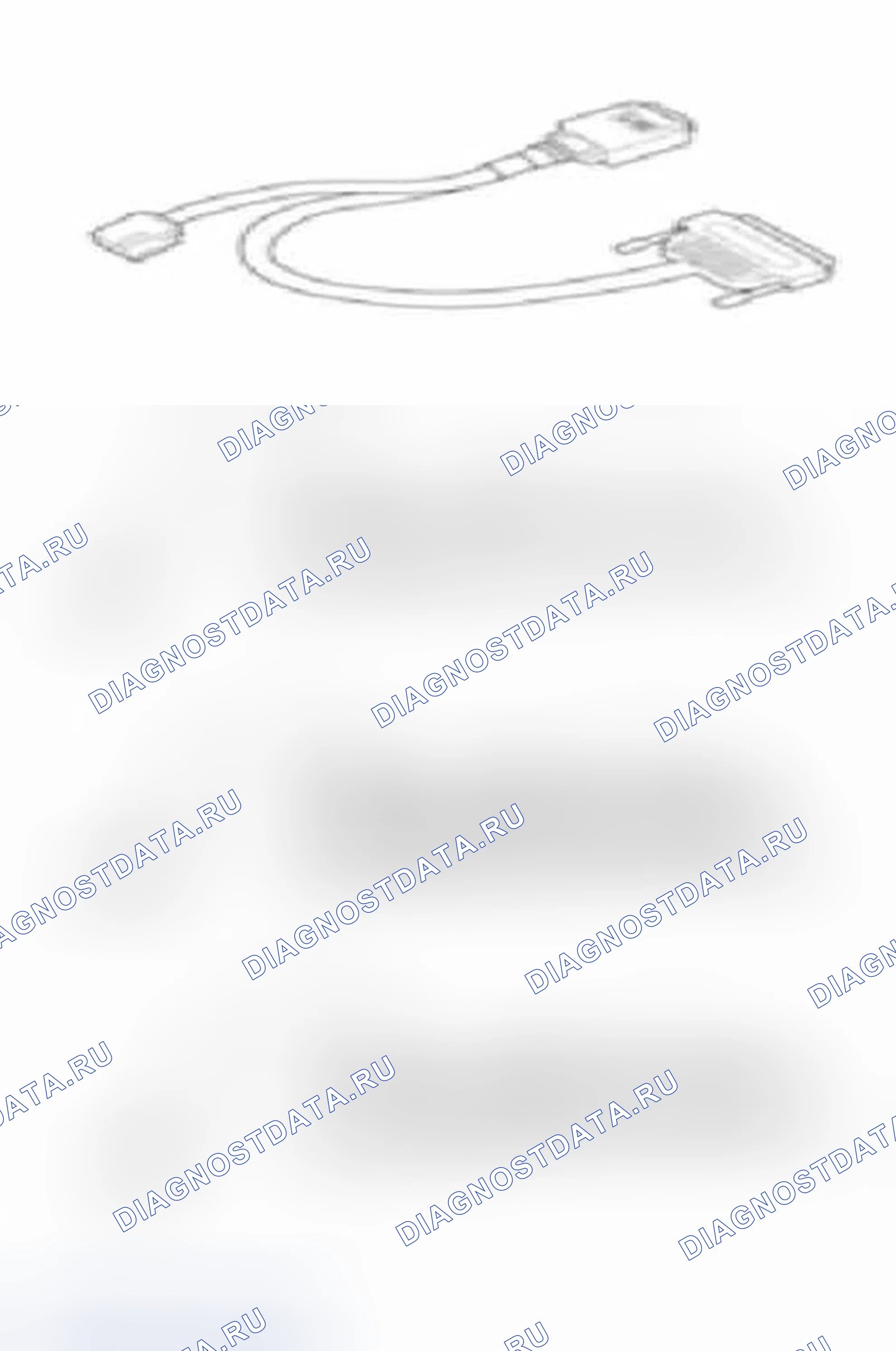 Рис. 75: 12 1 300 Набор адаптеров для 134-контактного разъема модуля. BMW Z4 E85/E86