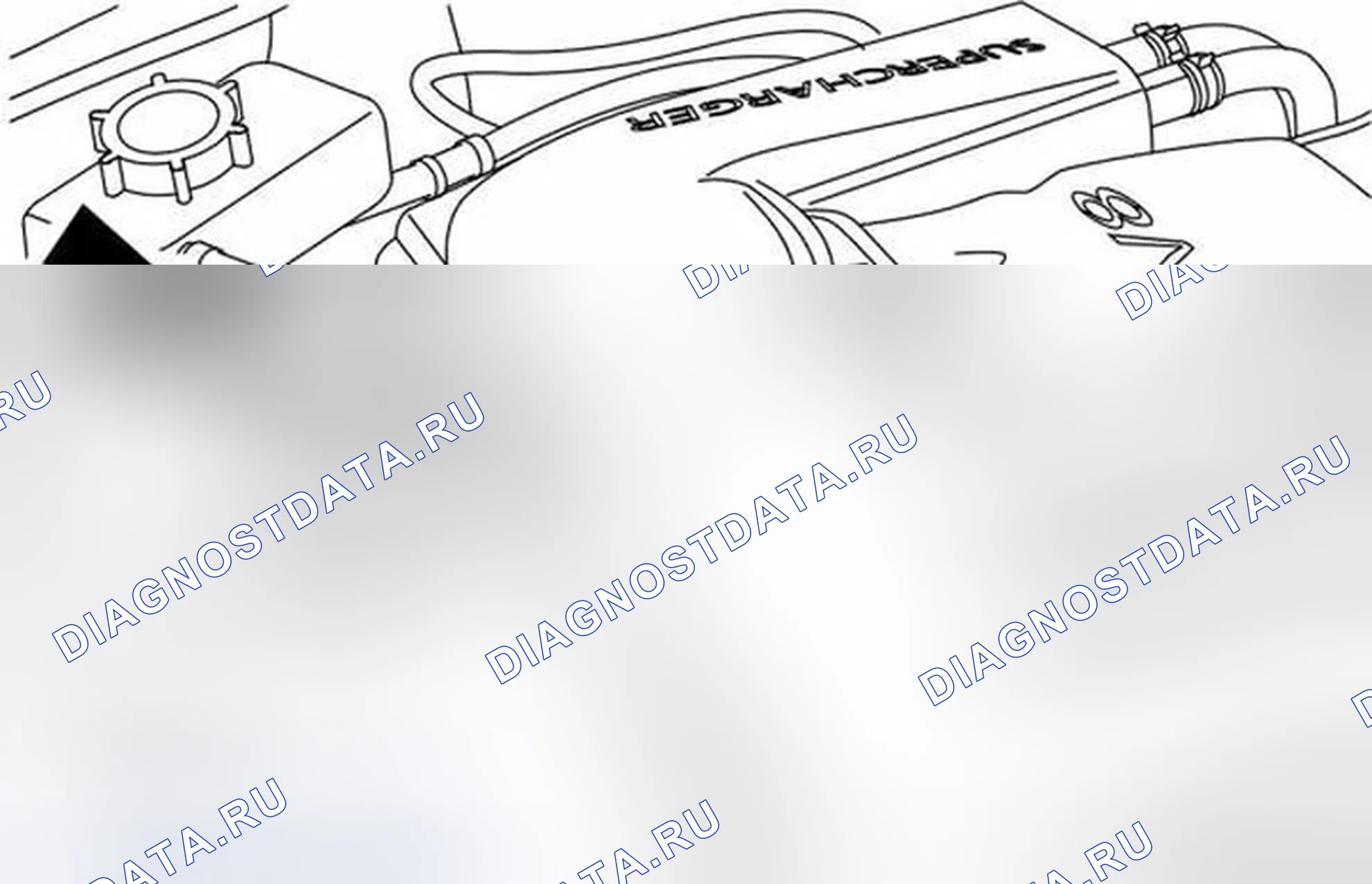 Рис. 4: Демонтаж. Jaguar XKR I рестайлинг