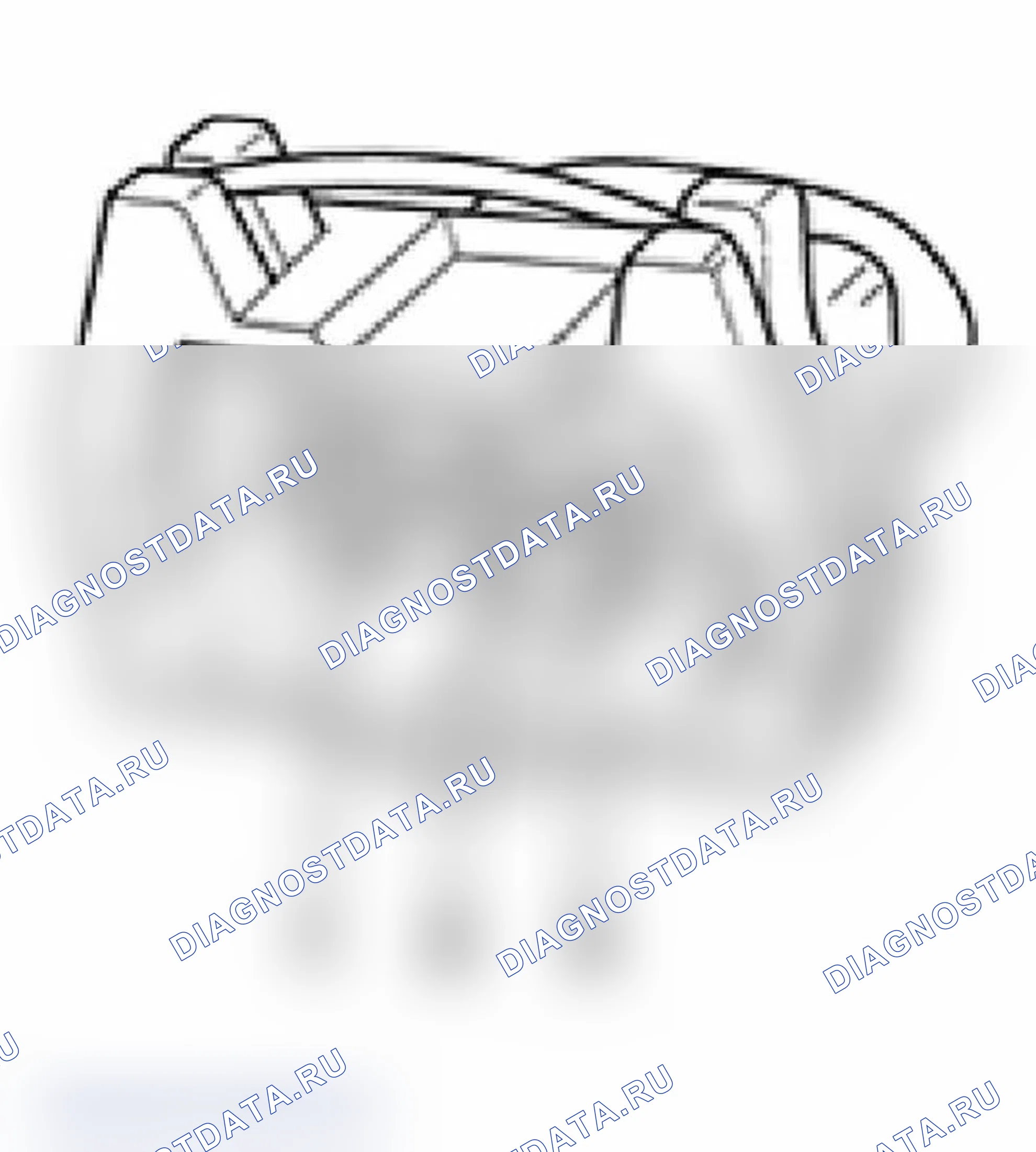 Рис. 40: Проверка сигнального провода. Audi A4 B7