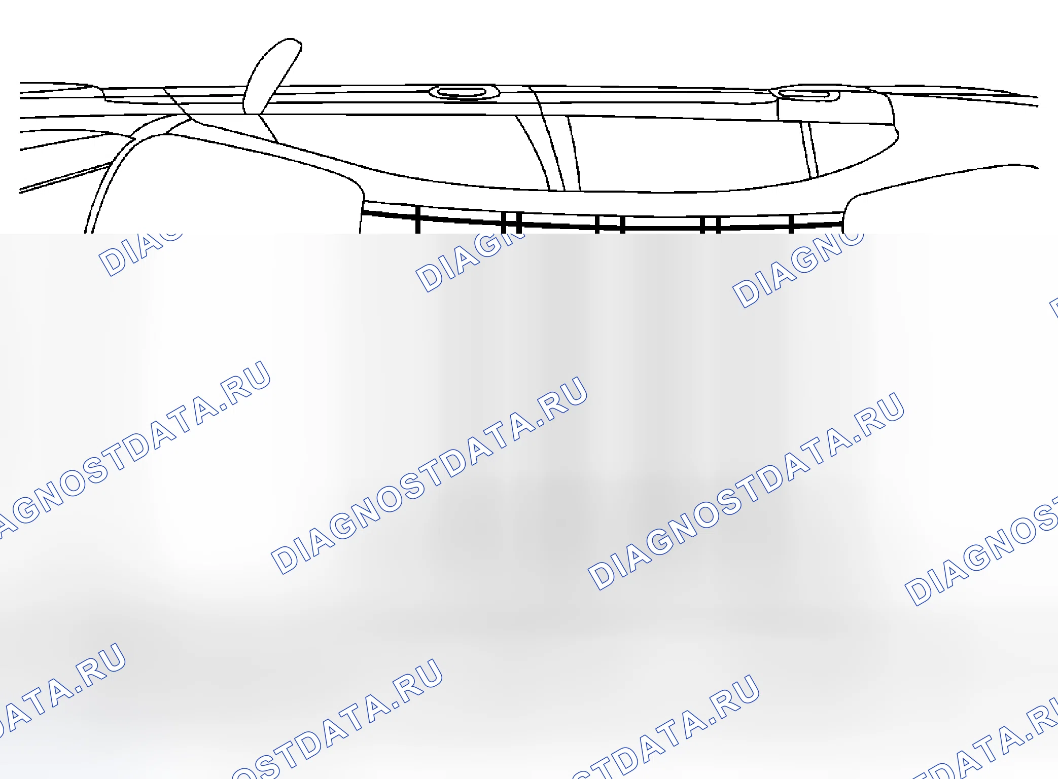 Рис. 25: Крыша. Chevrolet Epica I