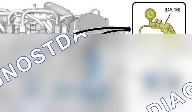 Проверка: Контур разрежения — b1hdza3d. Peugeot 508 I