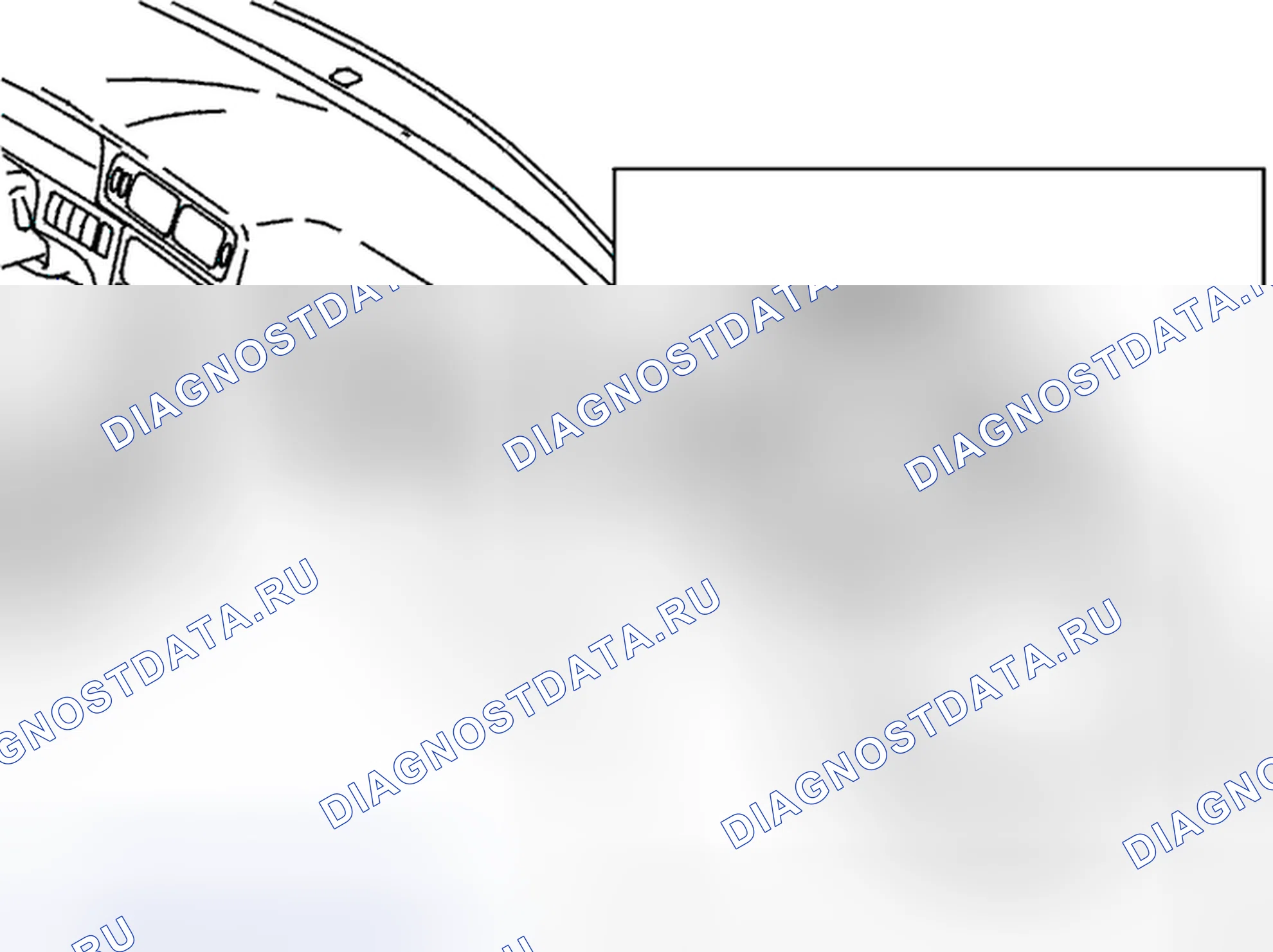 Рис. 83: Подготовка, пассажирская сторона. Volvo C70 I