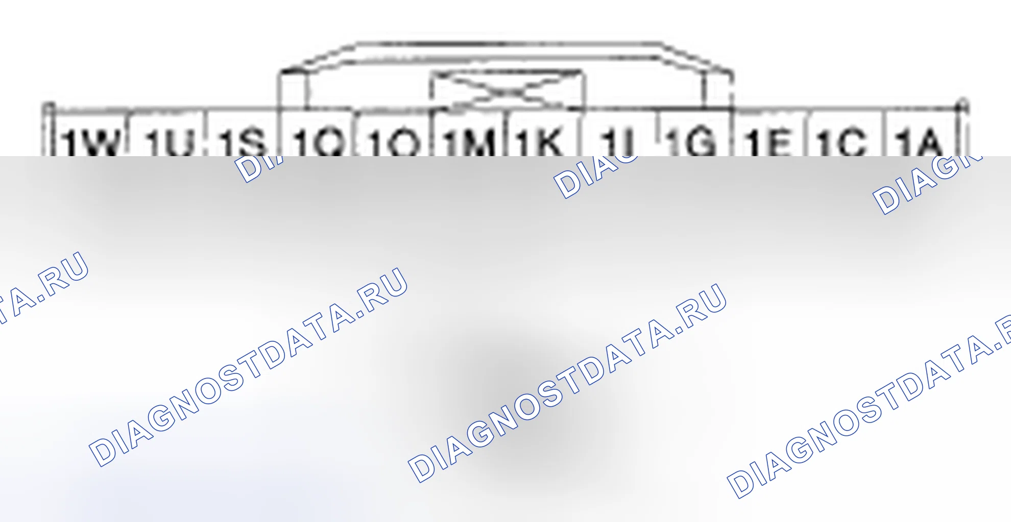 Рис. 57: Диагностическая процедура. Mazda CX-9 I