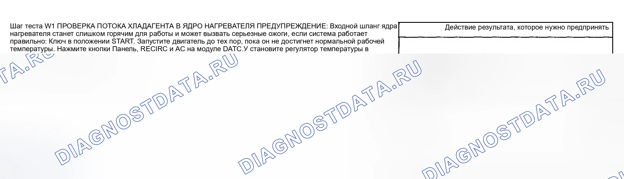Рис. 201: Процедура испытаний. Hyundai ix20 I рестайлинг