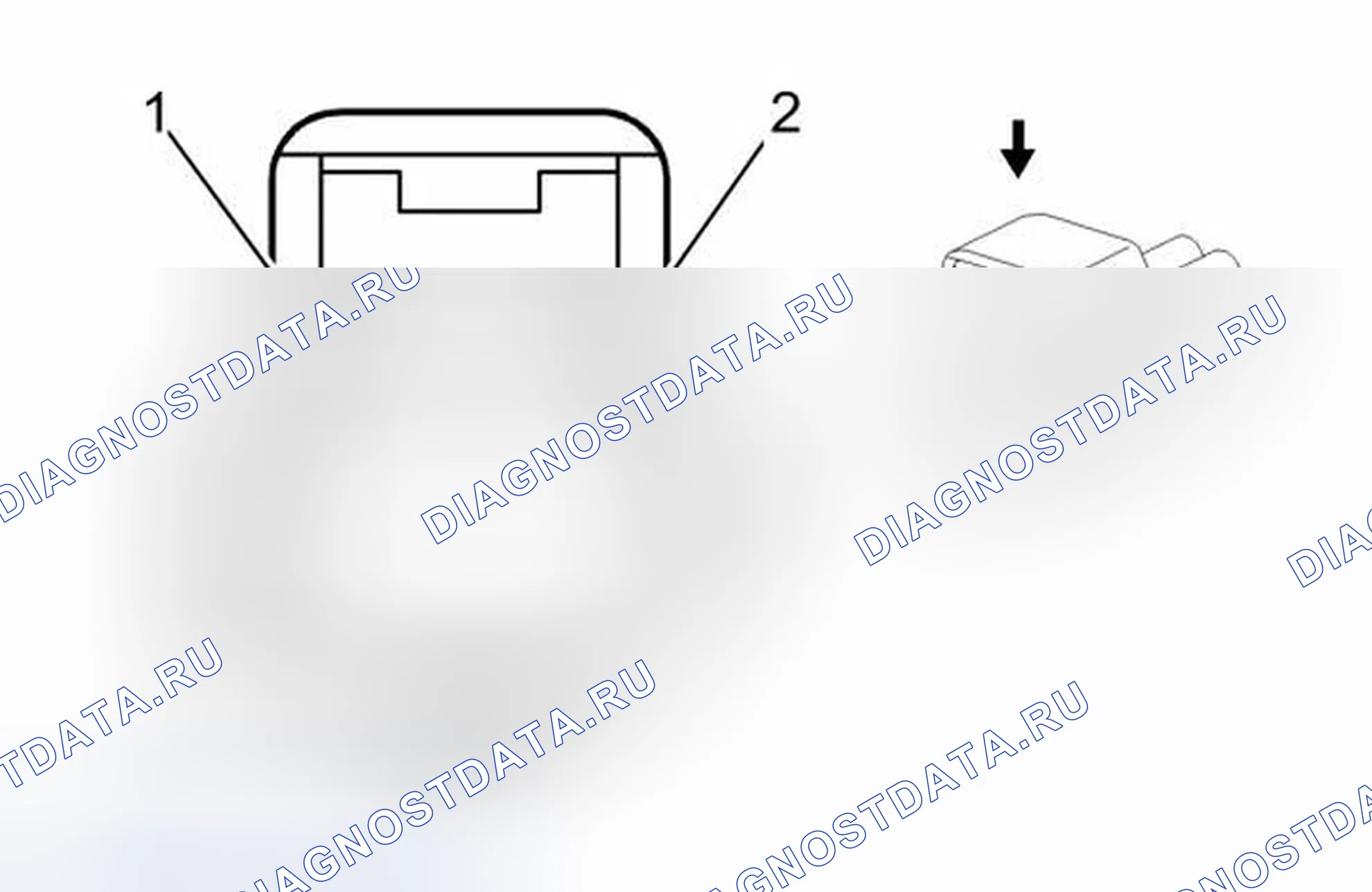 Рис. 283: Противотуманная фара - задняя (W49 с T79). Chevrolet Traverse I