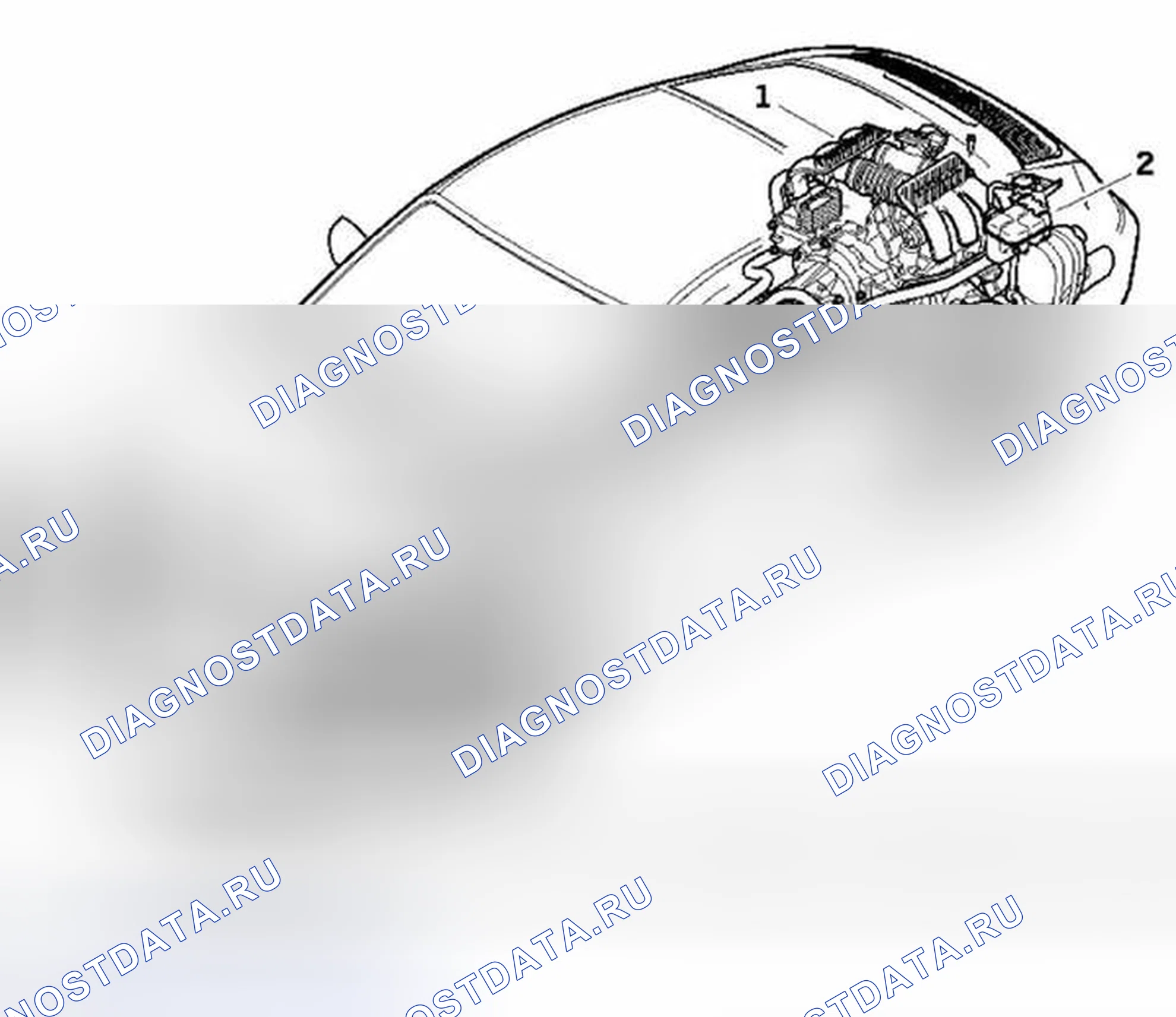 Рис. 61: Схема охлаждения двигателя. Porsche 911 Carrera 4 996 рестайлинг