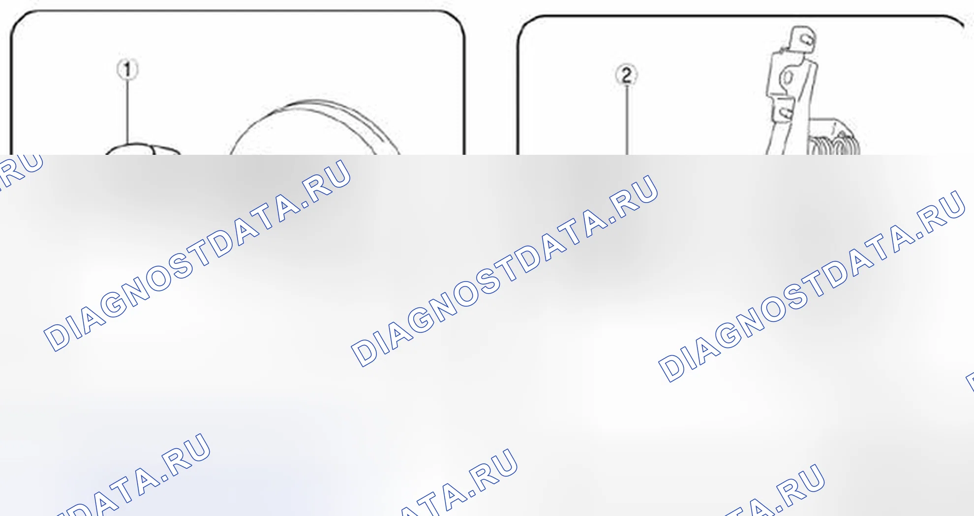 Рис. 1: Расположение компонентов системы сцепления (1 из 2). Mazda 3 BL рестайлинг