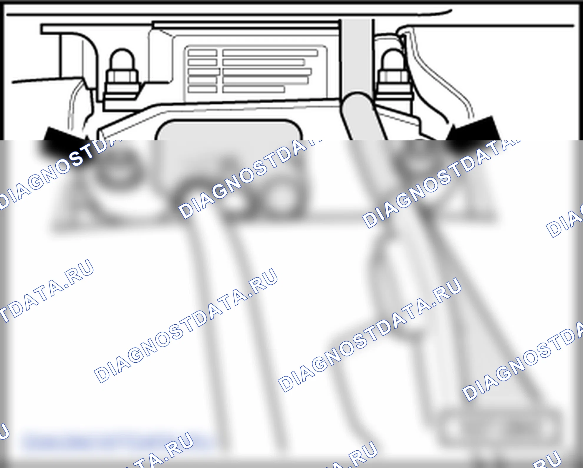 Ремонт селекторного механизма. SEAT Alhambra I