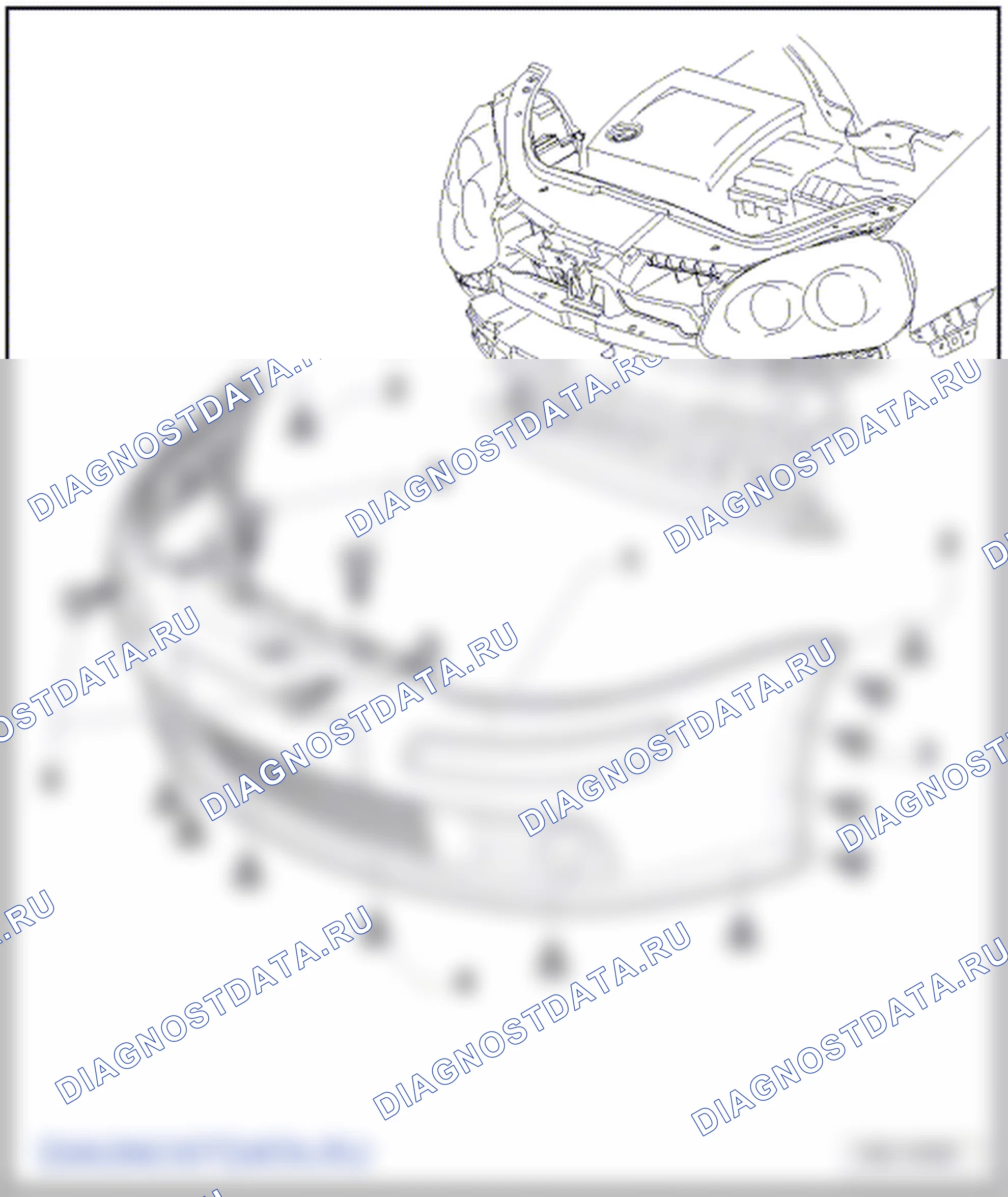 Передний бампер. Volkswagen Golf Mk5
