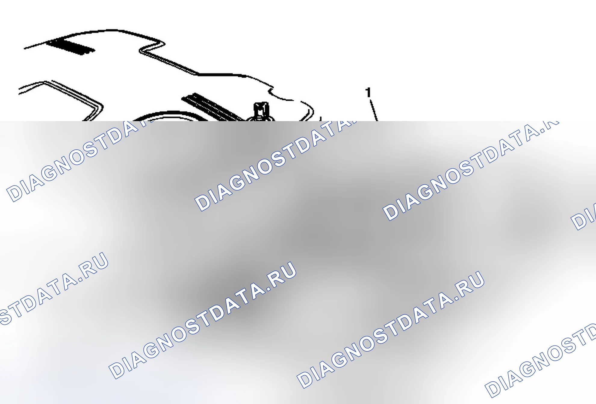 Рис. 11: Отсоединение и подключение отрицательного кабеля аккумулятора. Chevrolet Captiva I рестайлинг 2