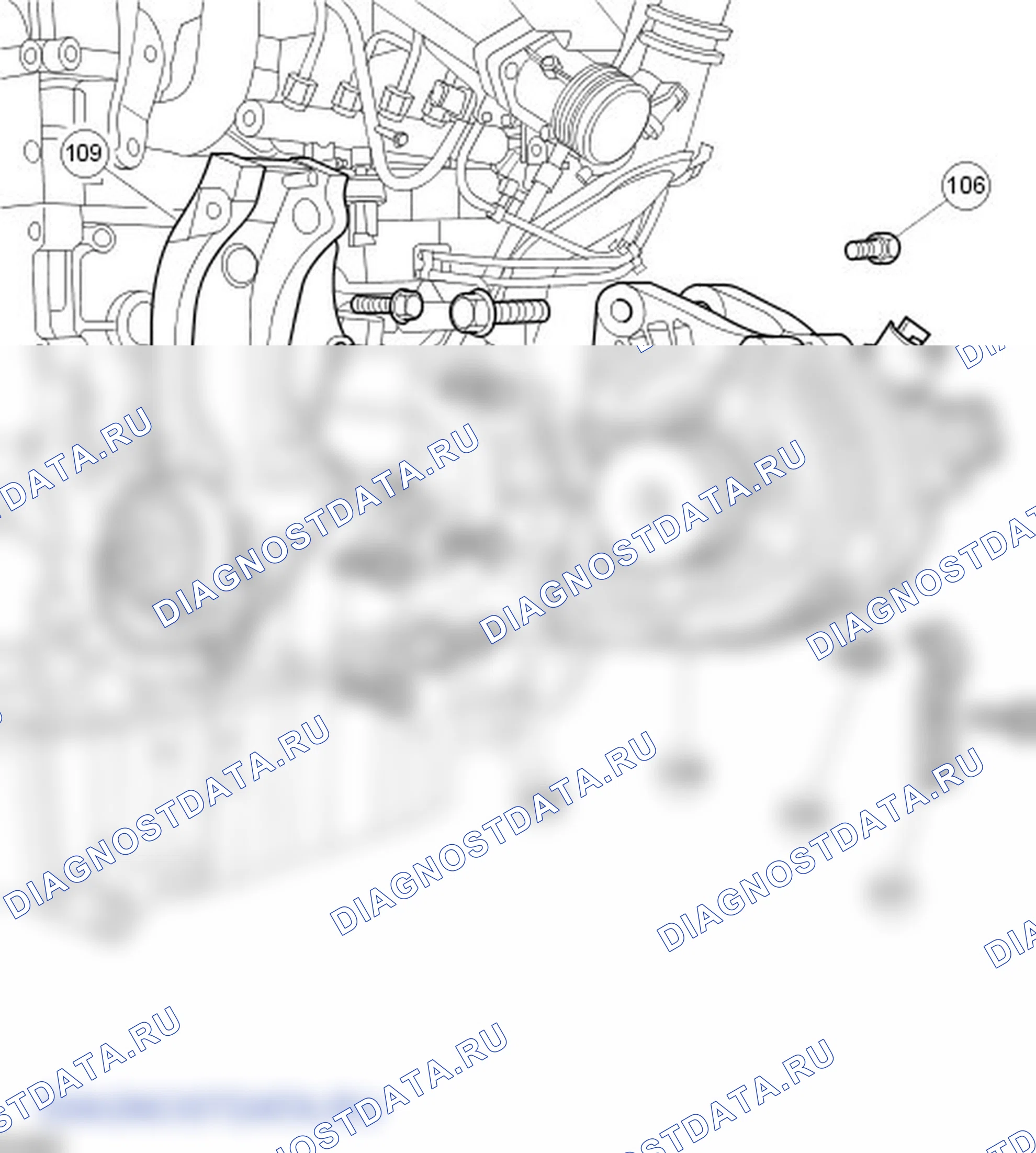 Разборка двигателя. Ford C-MAX I рестайлинг