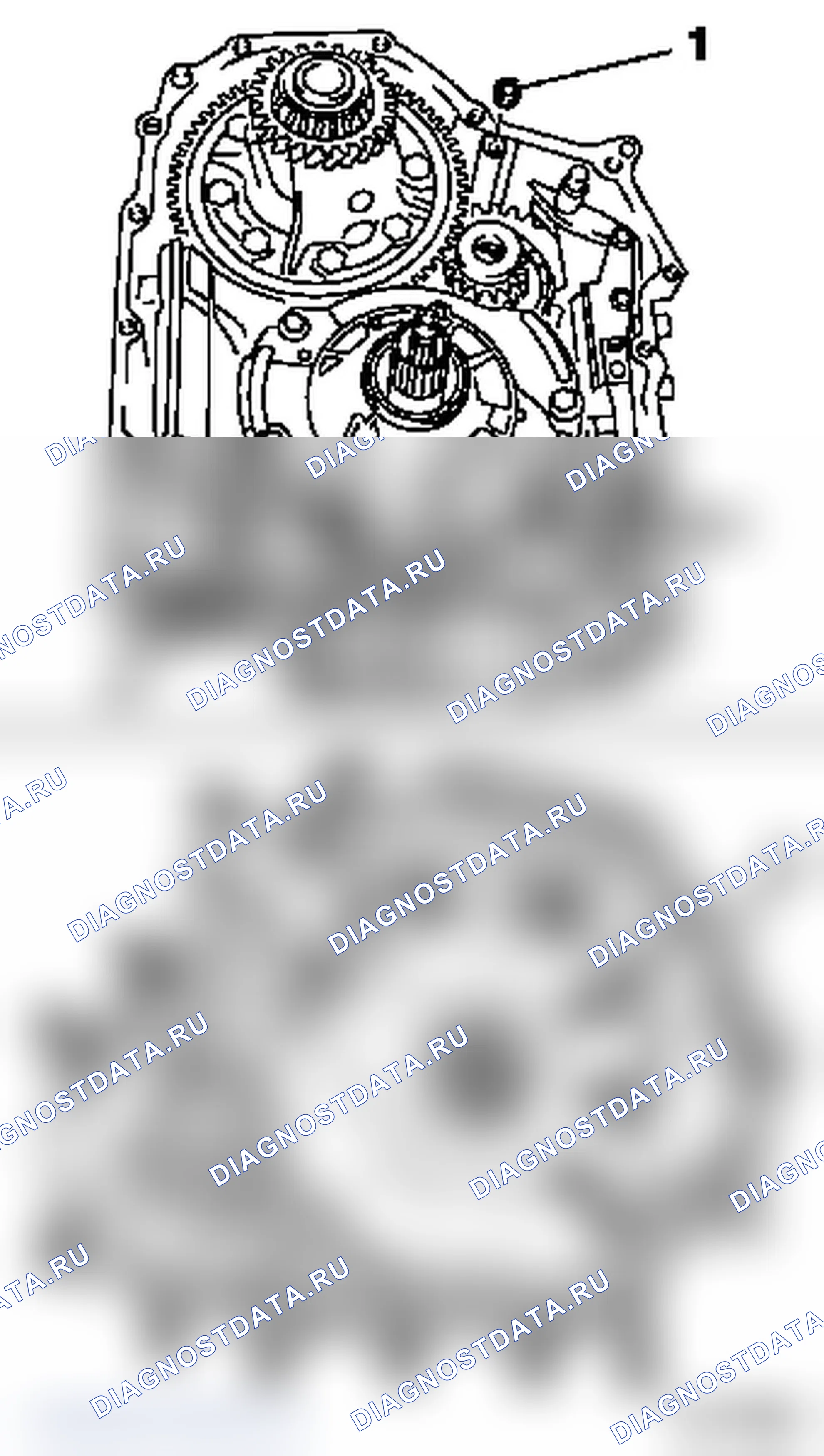 Замена корпуса преобразователя (AF 13-II). Opel Astra G