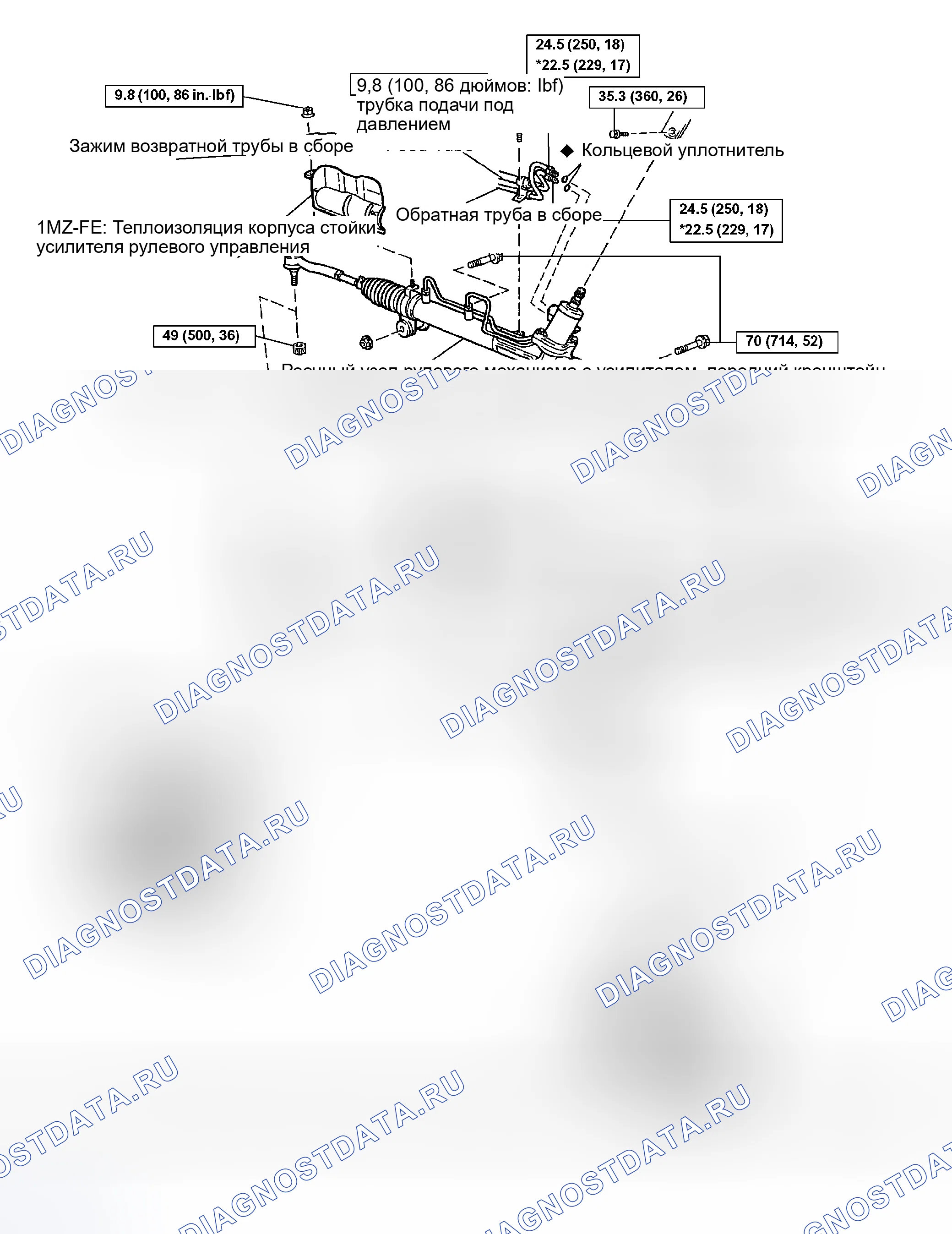 Рис. 13: КОМПОНЕНТЫ. Toyota Camry XV30