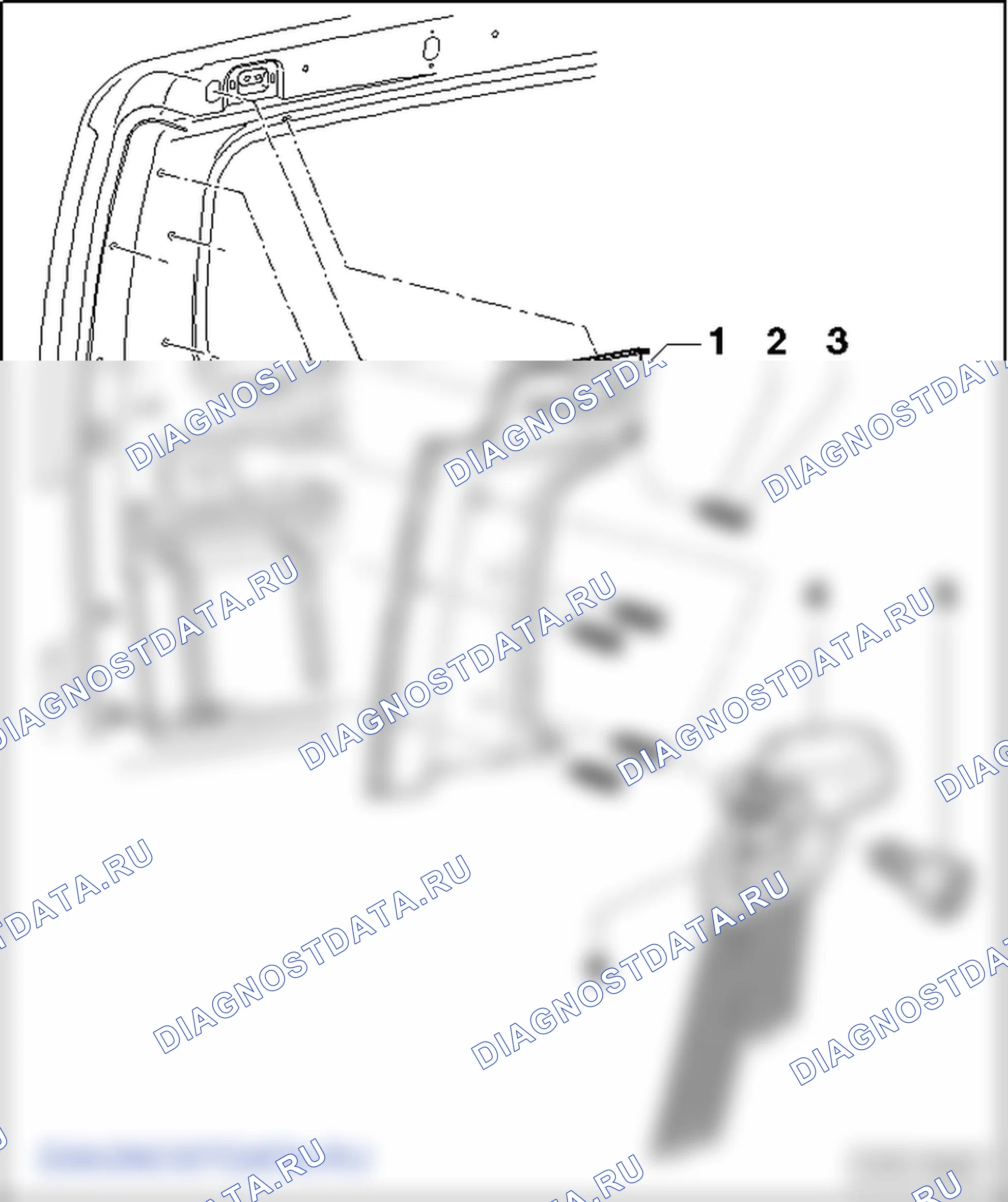Облицовки стоек. Volkswagen Caddy Iii