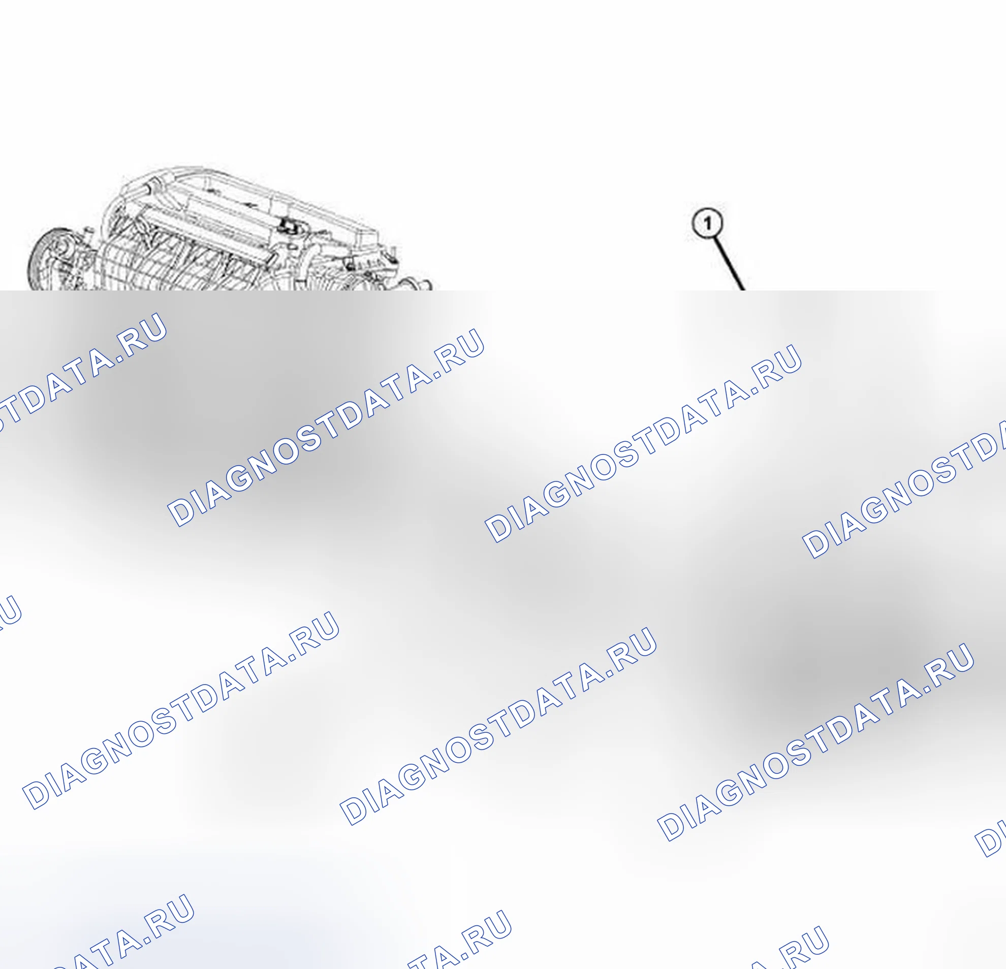 Рис. 413: ДЕМОНТАЖ. Dodge Journey I