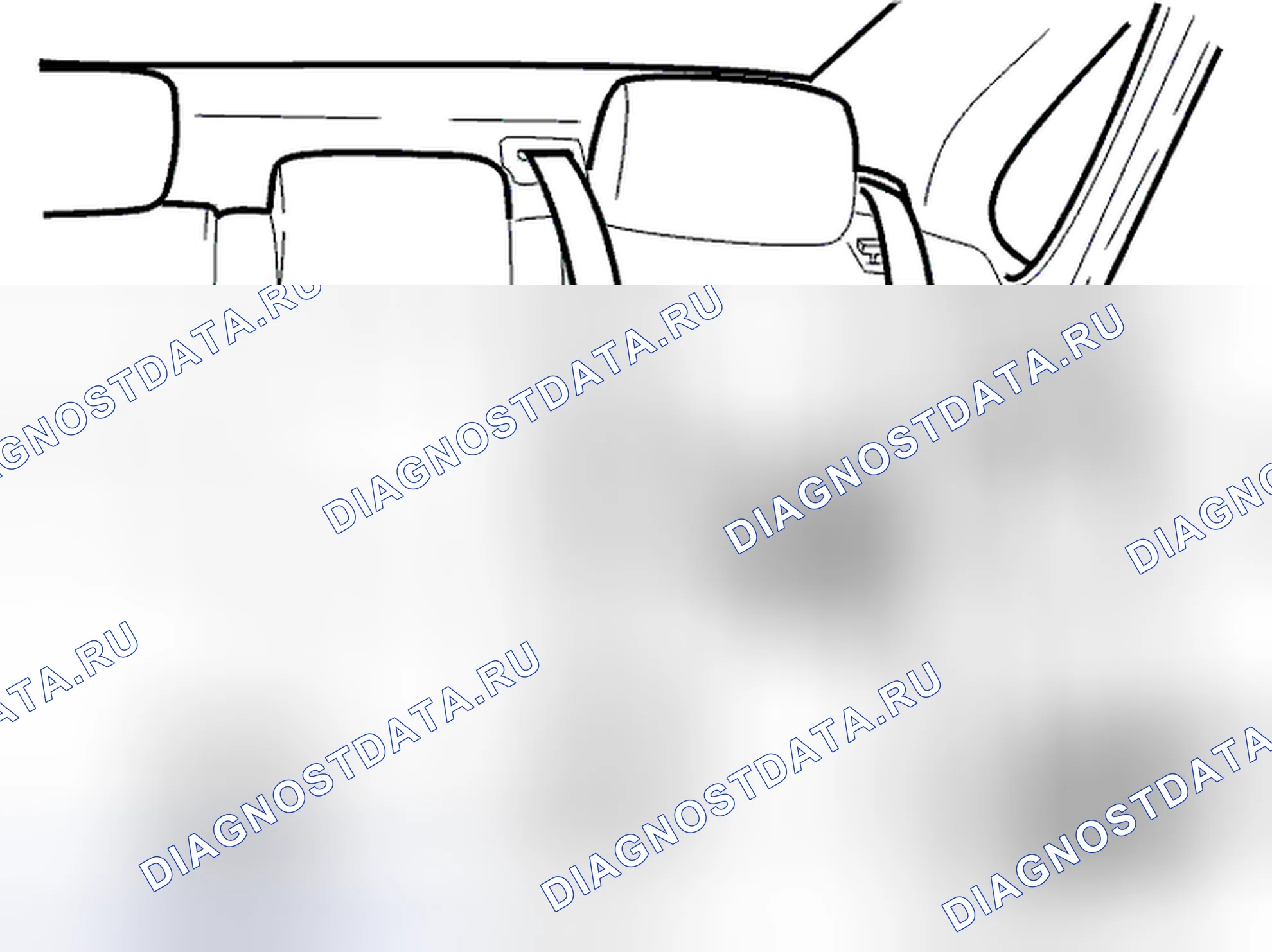 Рис. 152: Задние сиденья. Volvo V40 I рестайлинг