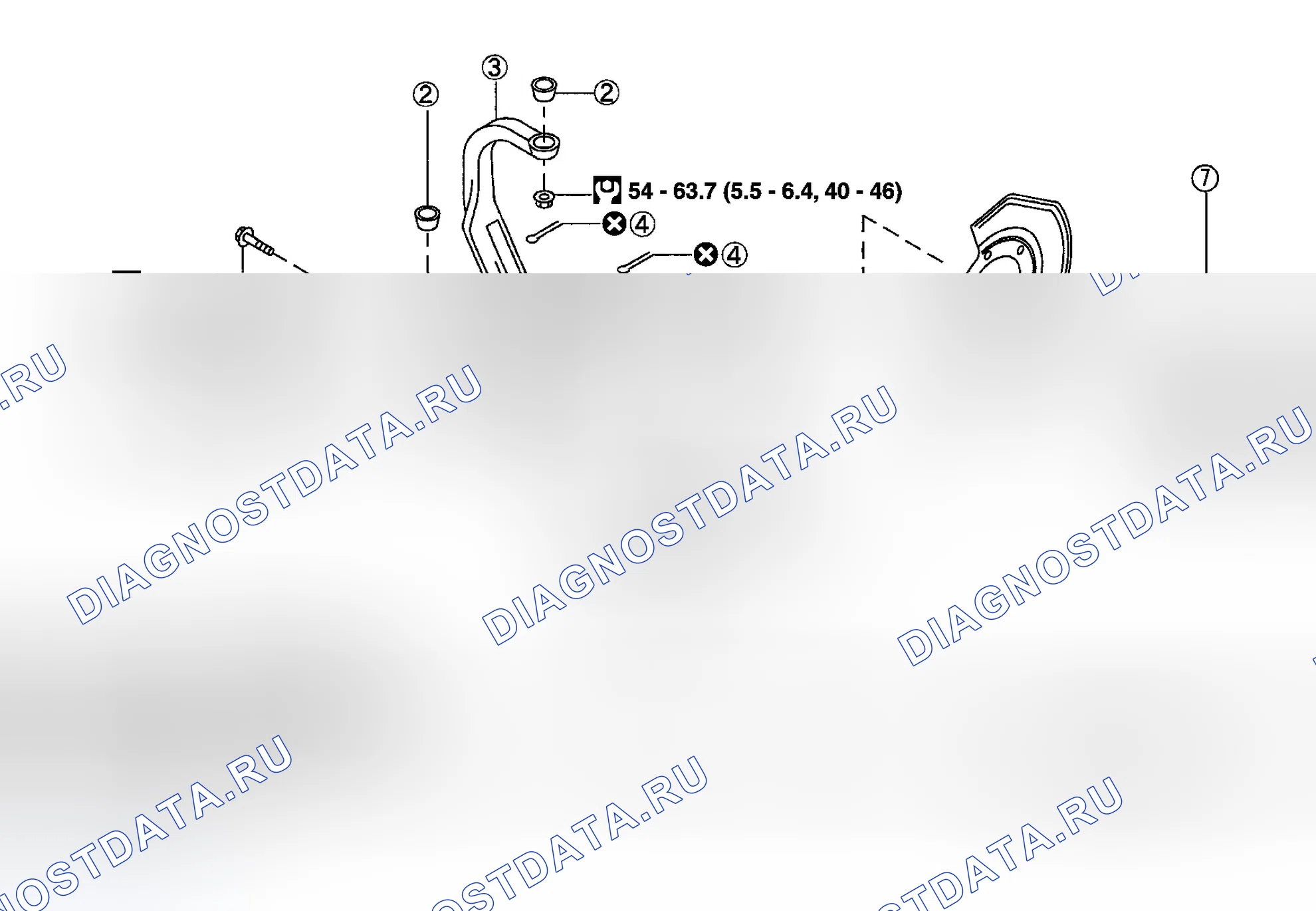 Рис. 323: Демонтаж и монтаж. Infiniti G35 III