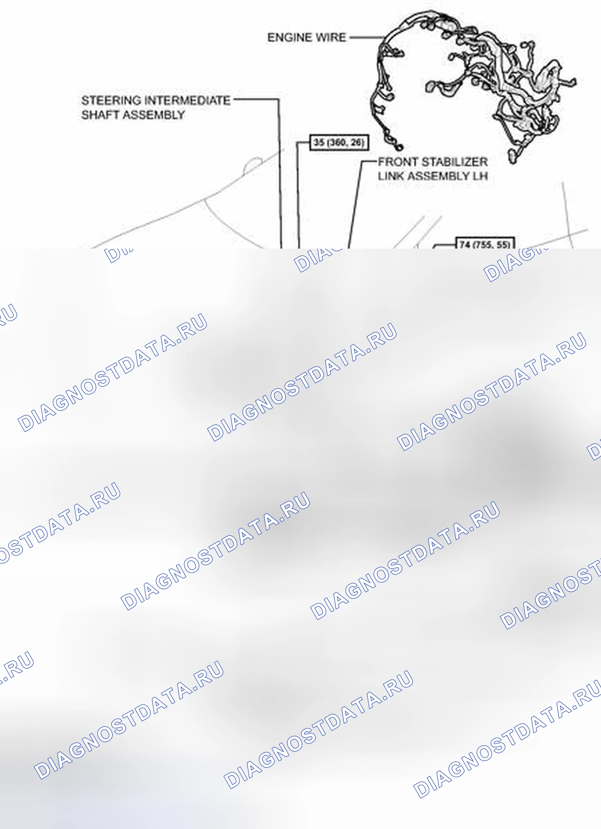 Рис. 175: ИЛЛЮСТРАЦИЯ. Toyota Camry XV50