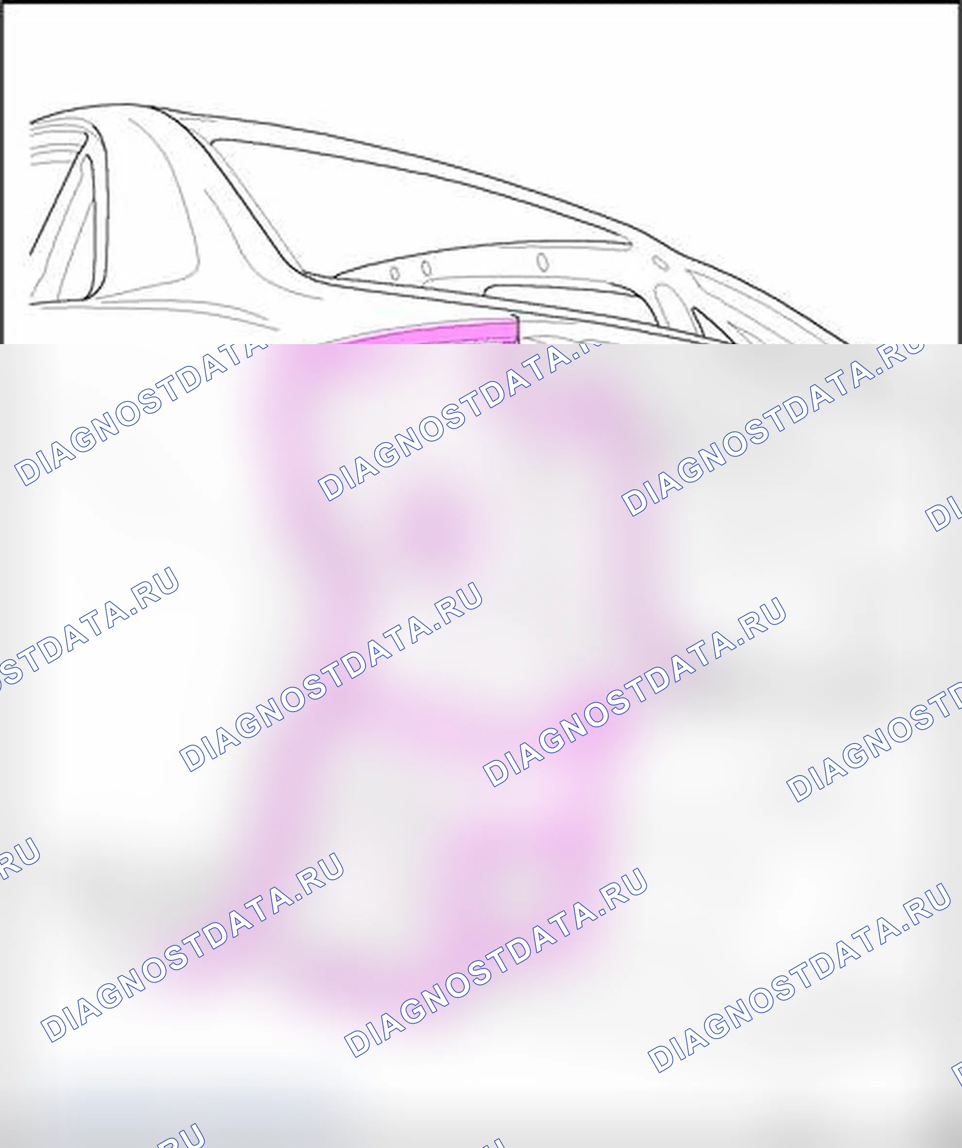 Рис. 118: Места резки. Audi S4 B7