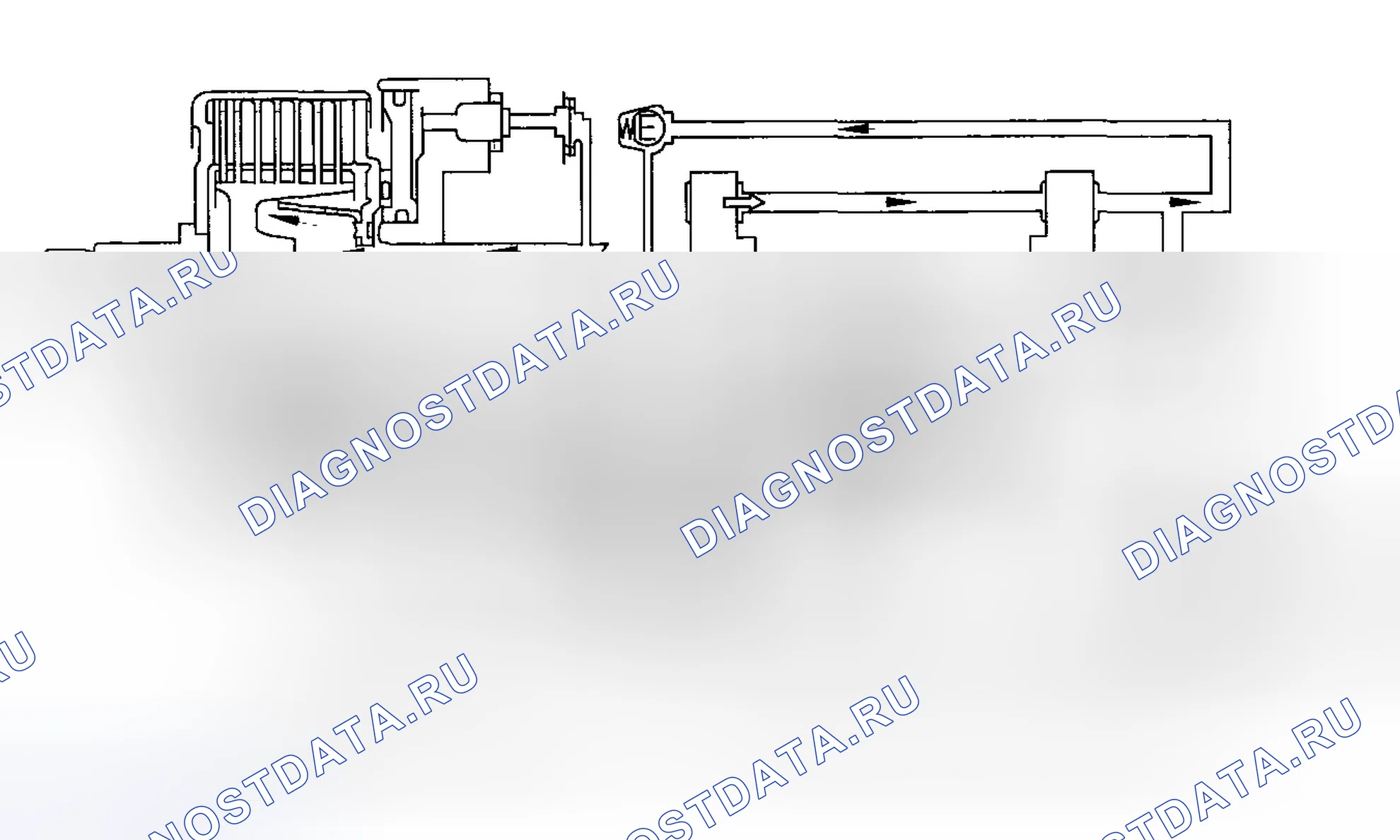 Рис. 8: Работа предохранительного клапана. Honda Element I