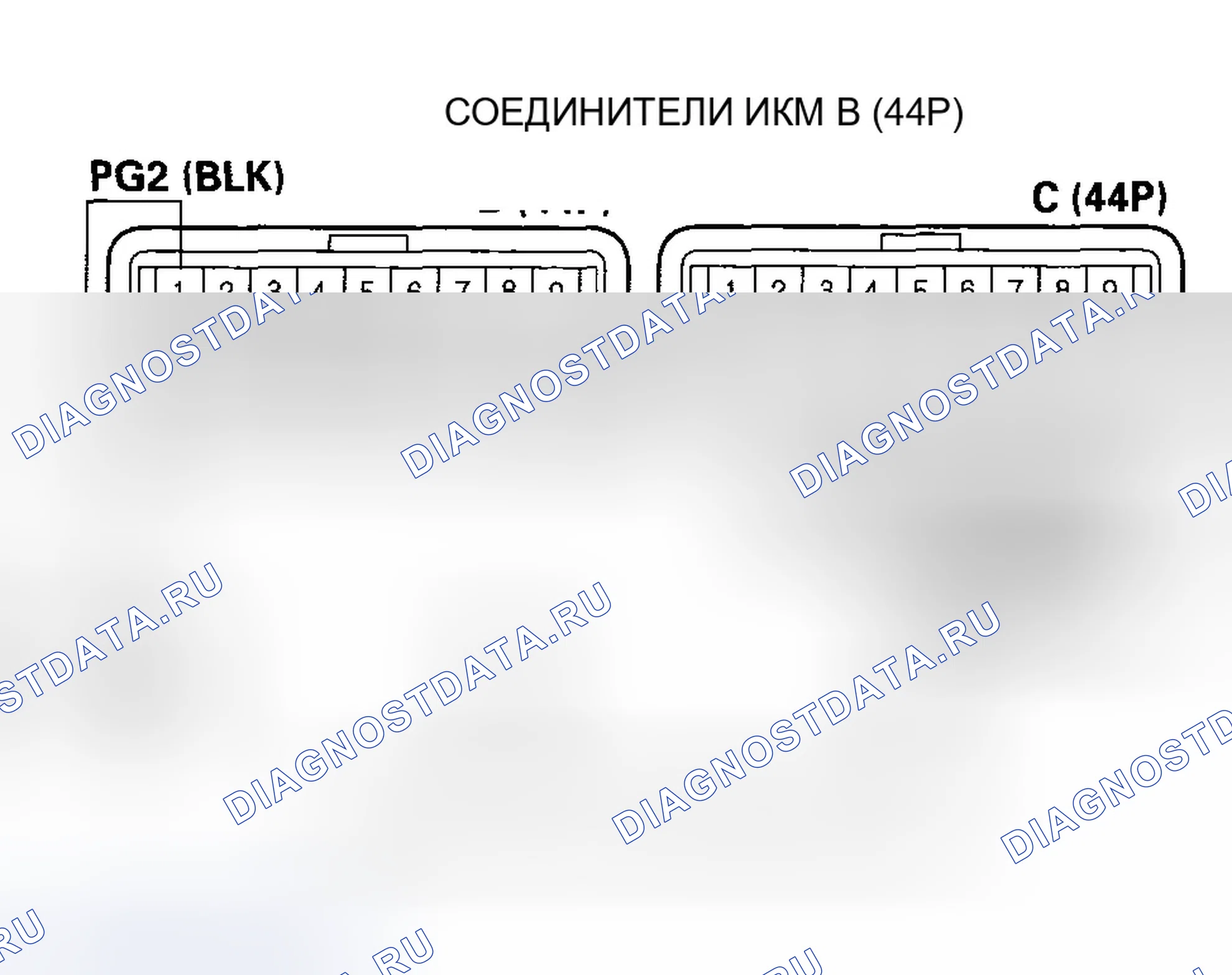 Рис. 494: расшифровка кода ошибки P0721: Проблема в цепи датчика скорости выходного вала (промежуточного вала). Honda Odyssey I