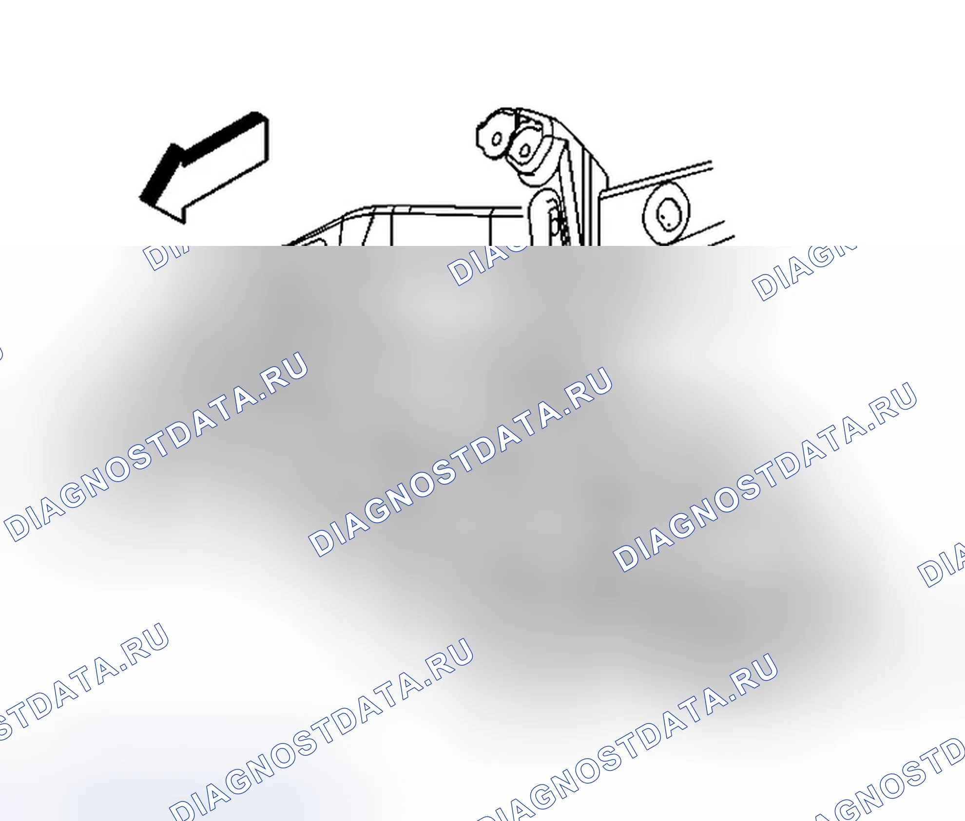 Рис. 5: Порядок демонтажа. Chevrolet Silverado 3500 