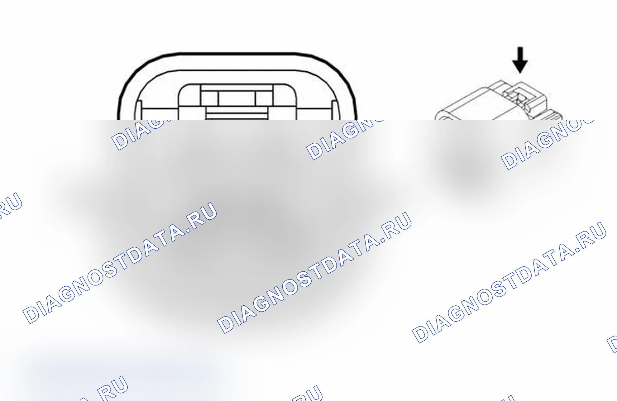 Рис. 6: Переключатель уровня тормозной жидкости (для тяжелых условий). Chevrolet RV Cutaway G3500 