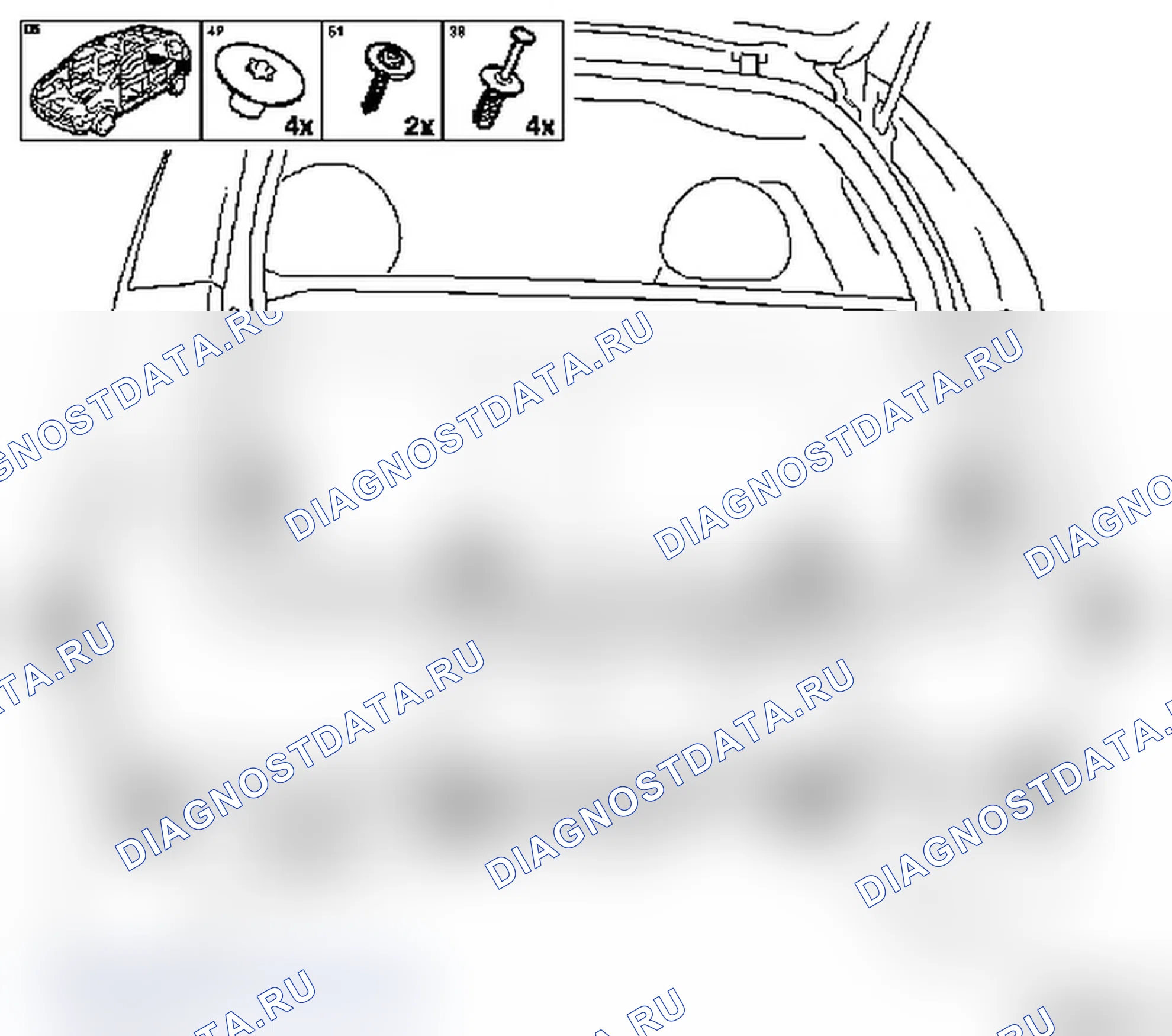 Полная замена задней обшивки. Opel Meriva A рестайлинг