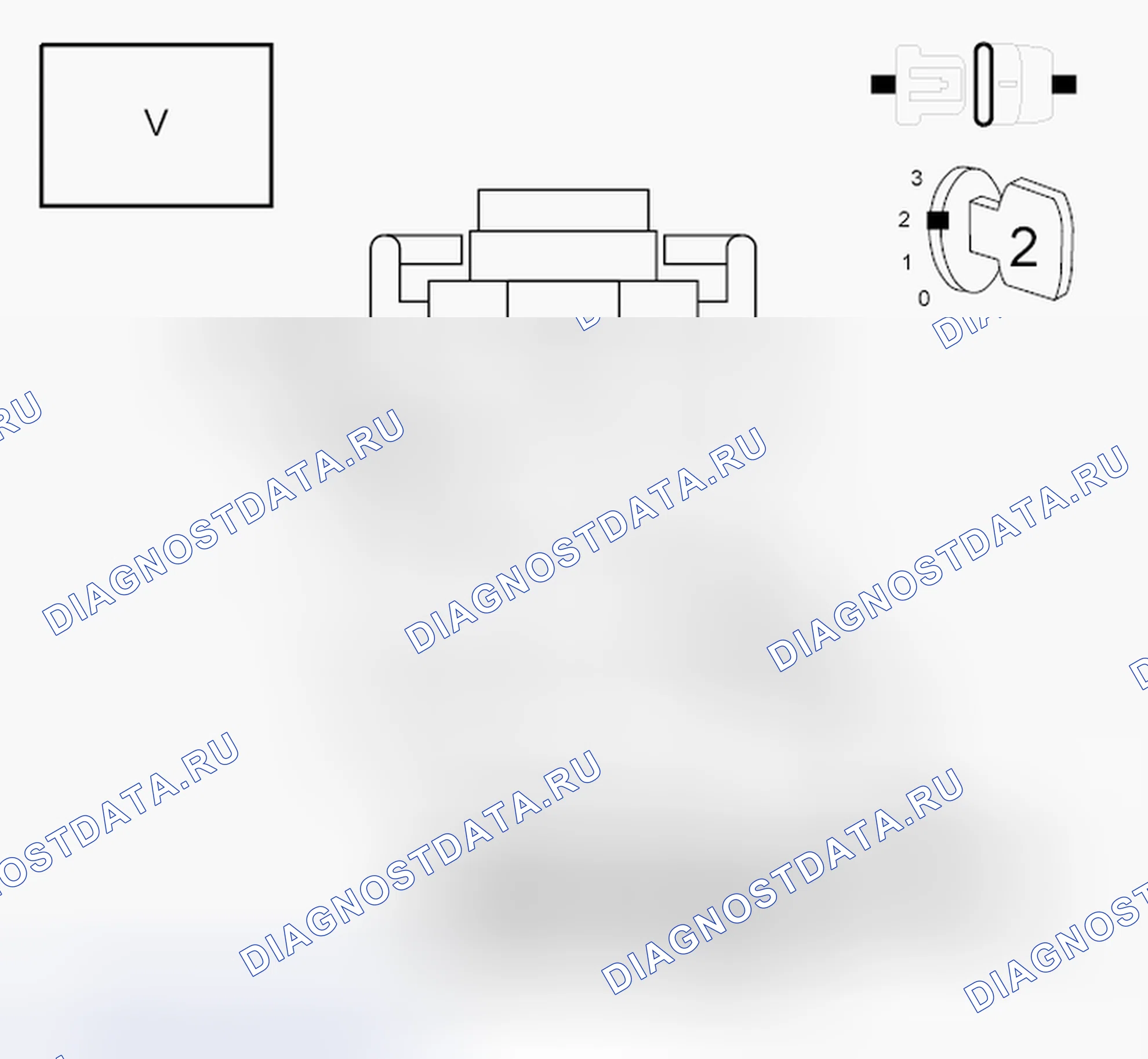 Рис. 115: ДИАГНОСТИЧЕСКИЙ ТЕСТ. Dodge Grand Caravan V